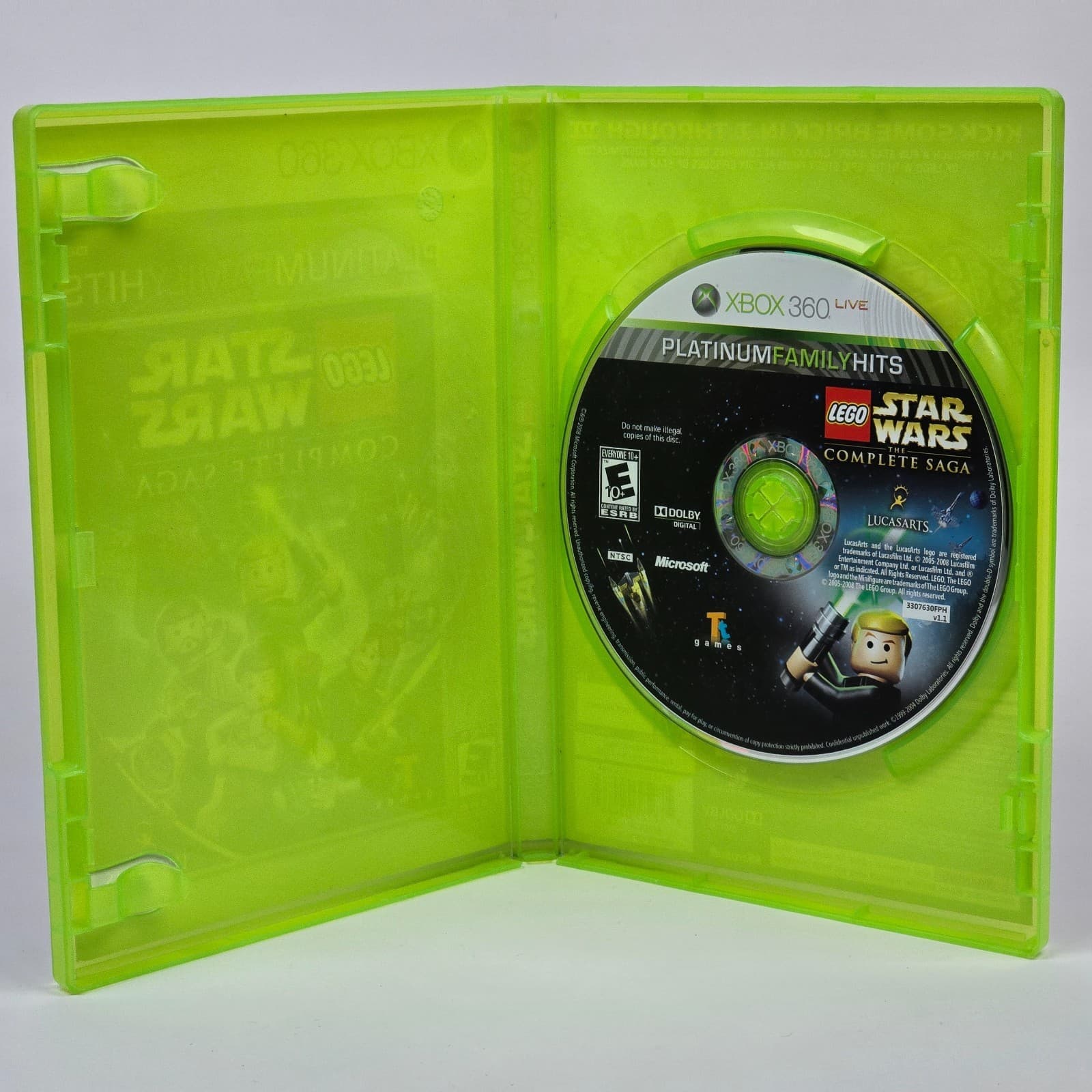 LEGO Star Wars: The Complete Saga (Xbox 360) Platinum Hits Case & Disc - Thumbnail 2