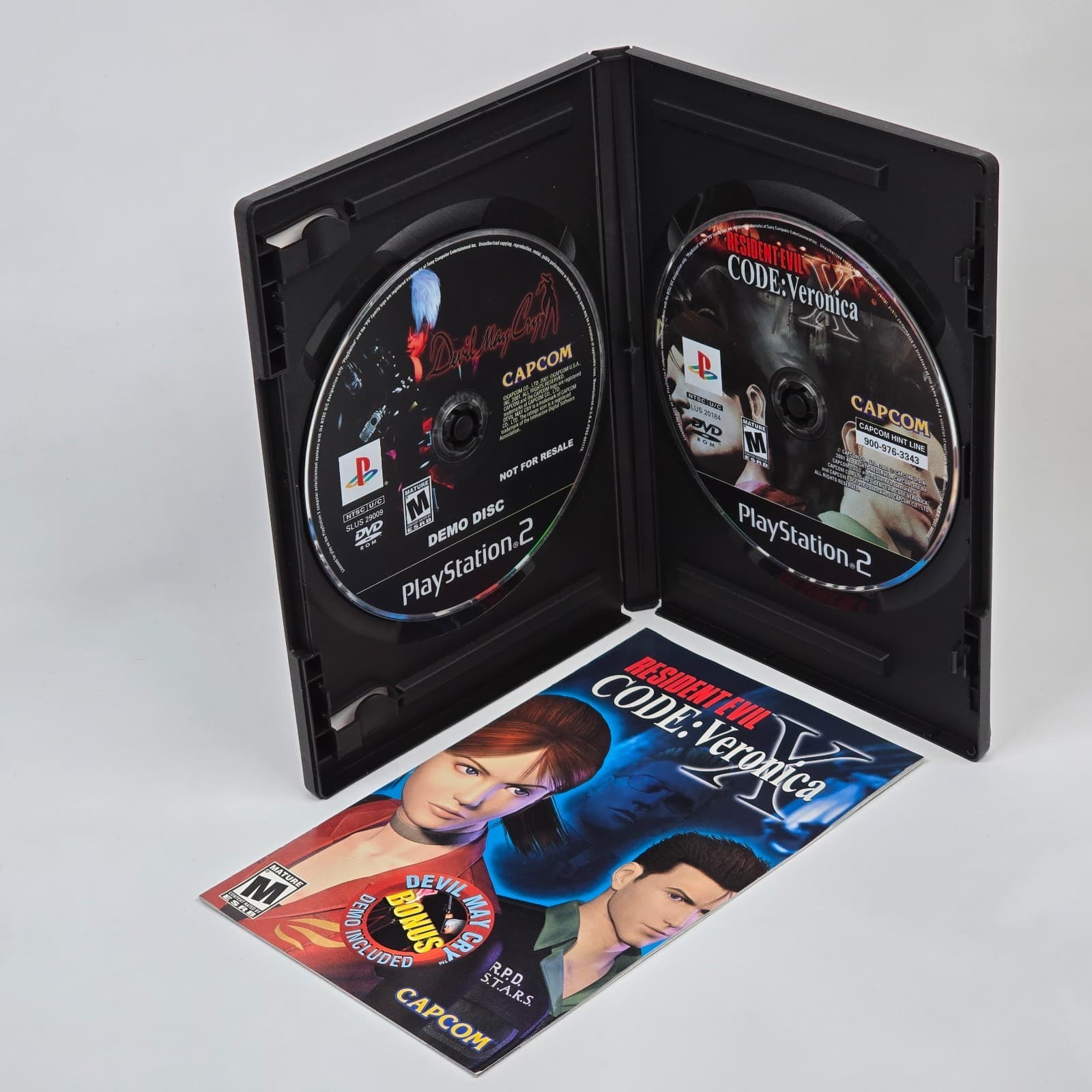 💿REFURBISHED Resident Evil Code: Veronica X (PlayStation 2 PS2) BL CIB💿 - Thumbnail 2