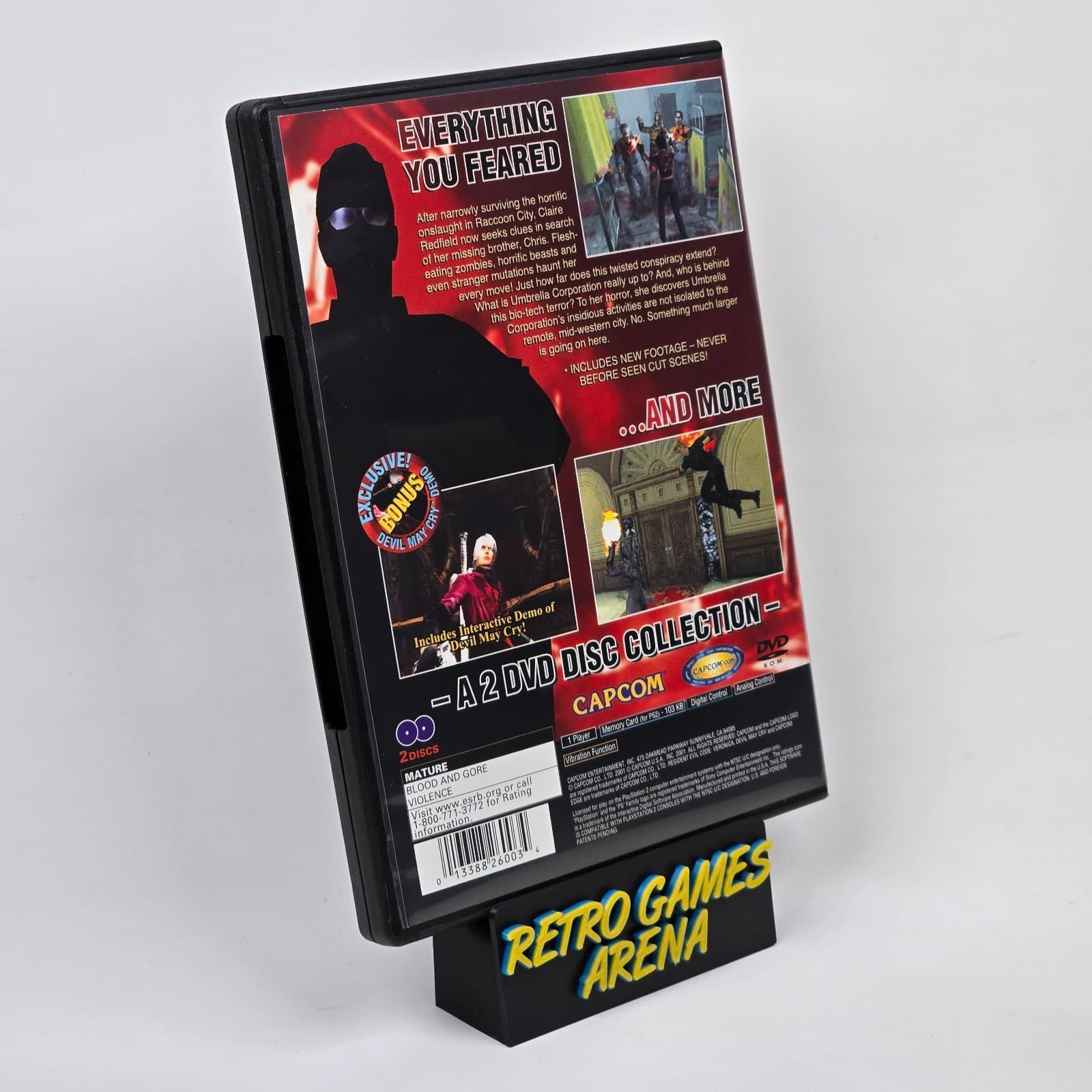 💿REFURBISHED Resident Evil Code: Veronica X (PlayStation 2 PS2) BL CIB💿 - Thumbnail 4