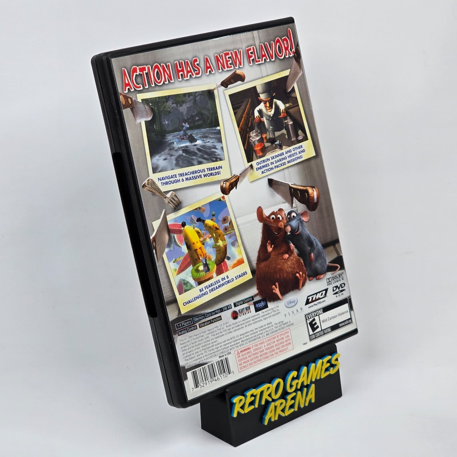 💿REFURBISHED Ratatouille (PlayStation 2 PS2) Black Label CIB COMPLETE💿 - Thumbnail 4