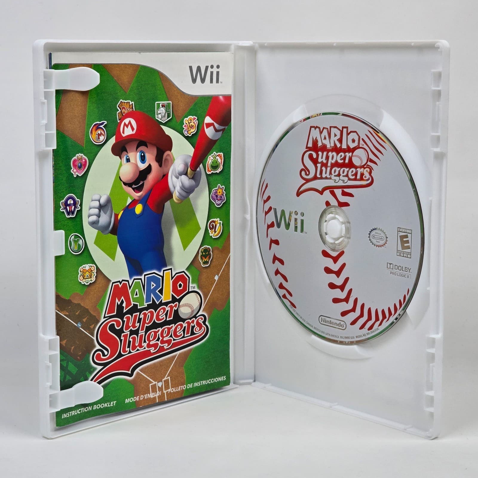 Mario Super Sluggers (Nintendo Wii) CIB COMPLETE & TESTED - Thumbnail 2