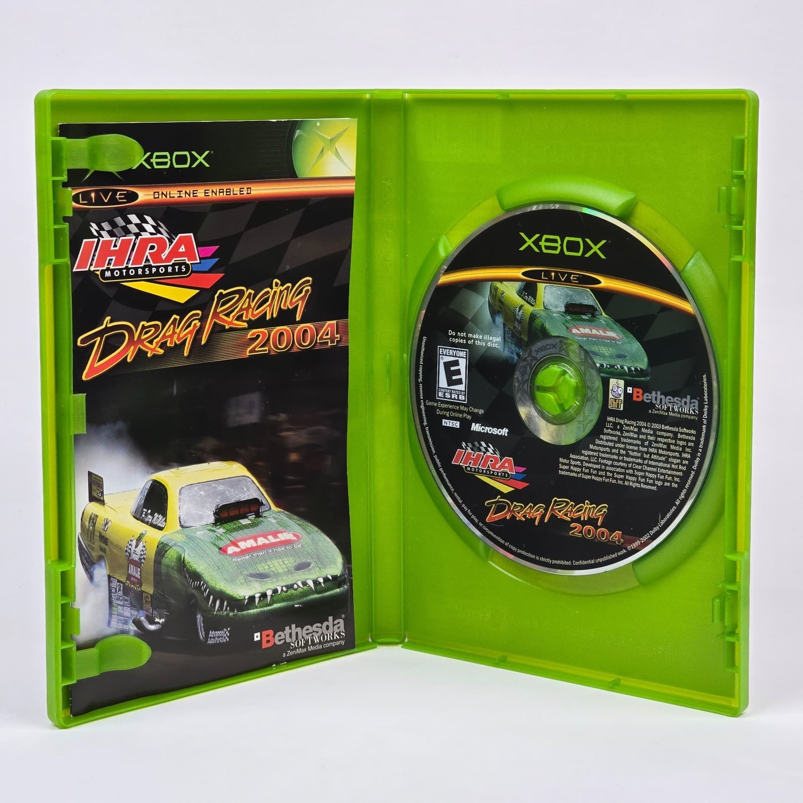 IHRA Motorsports Drag Racing 2004 (Original Xbox) CIB COMPLETE - Thumbnail 2