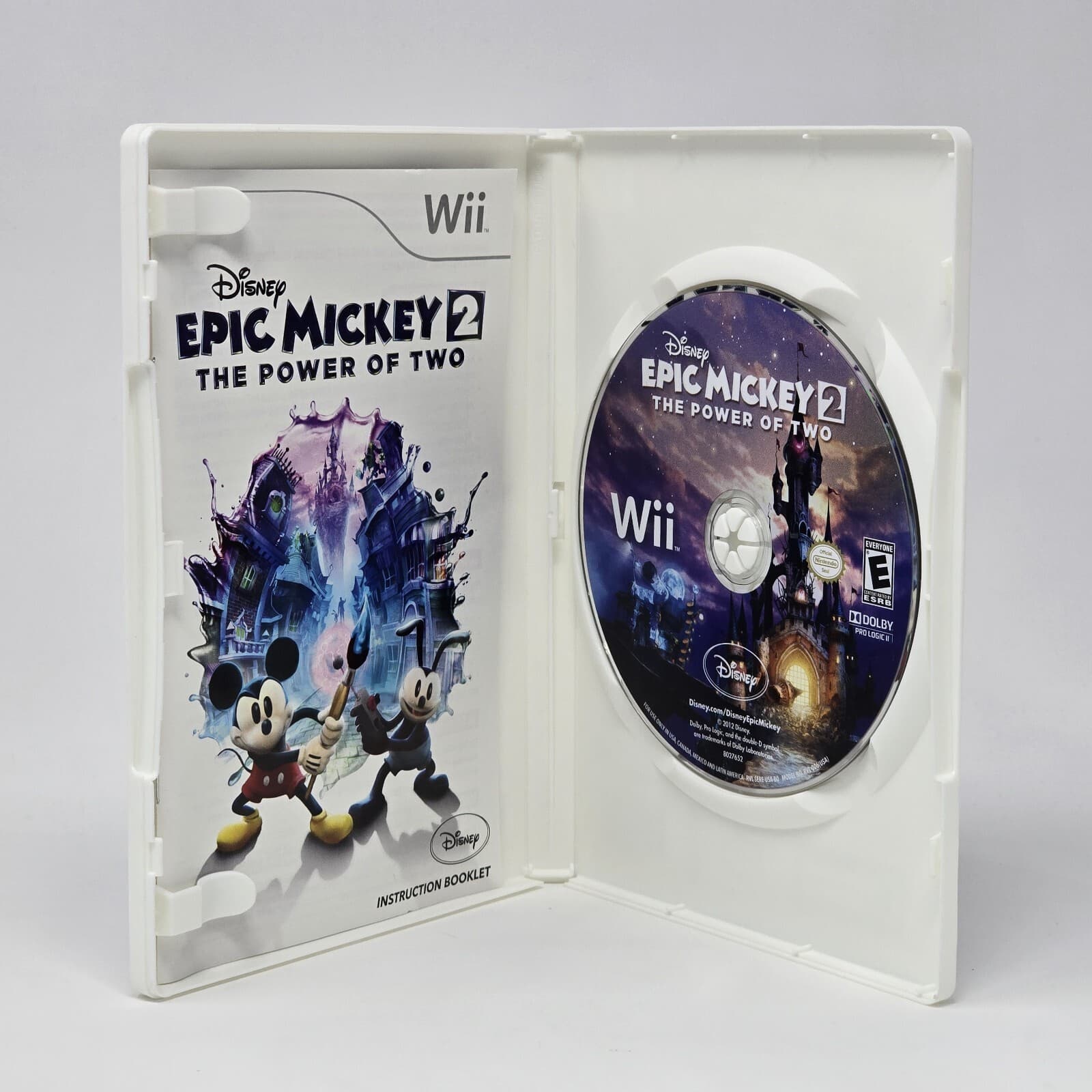 Epic Mickey 2: The Power of Two (Nintendo Wii) CIB COMPLETE & TESTED - Thumbnail 2