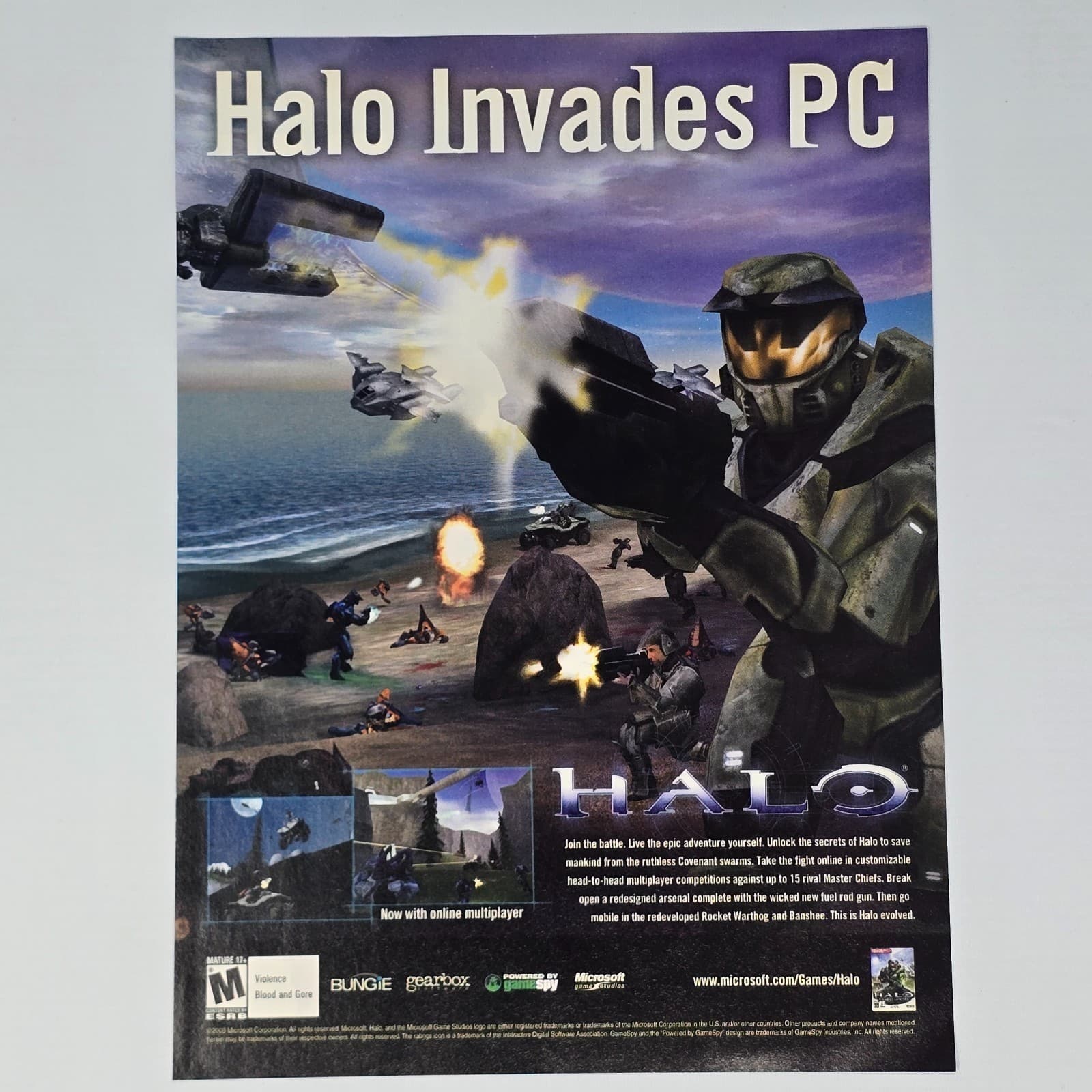 Halo PC Authentic Magazine Ad