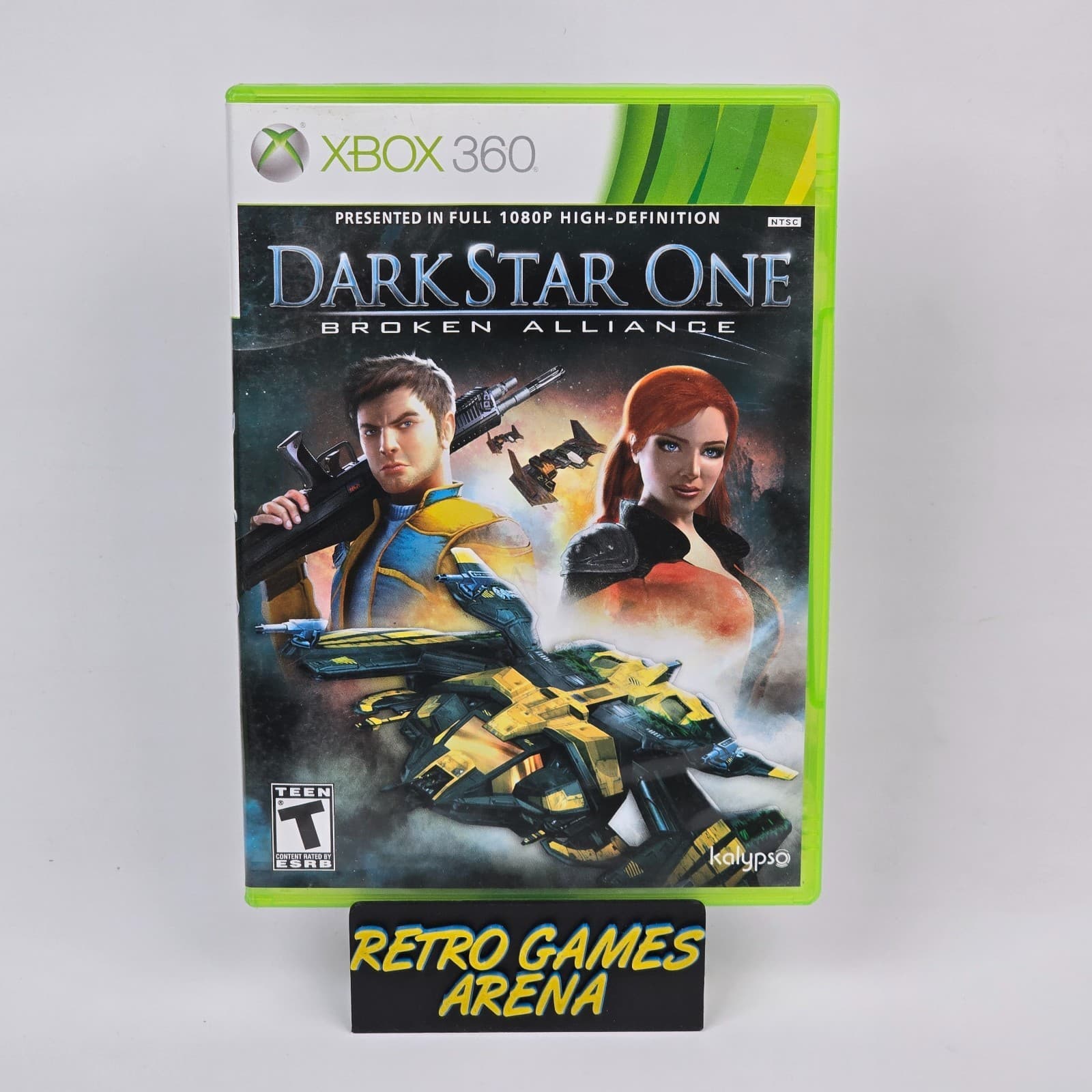 DarkStar One: Broken Alliance (Xbox 360) Case & Disc