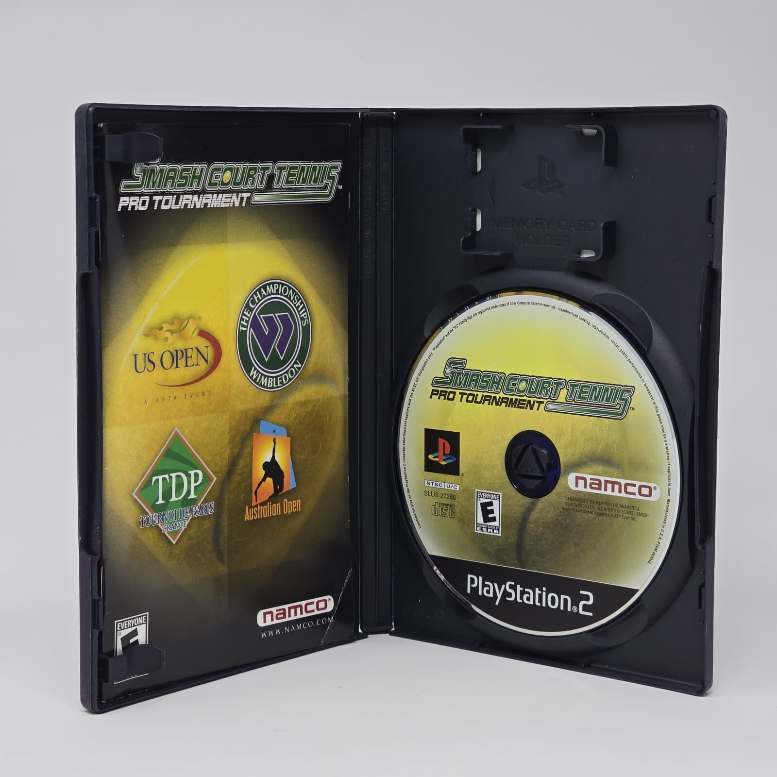 Smash Court Tennis Pro Tournament (PlayStation 2 PS2) CIB COMPLETE & TESTED - Thumbnail 2