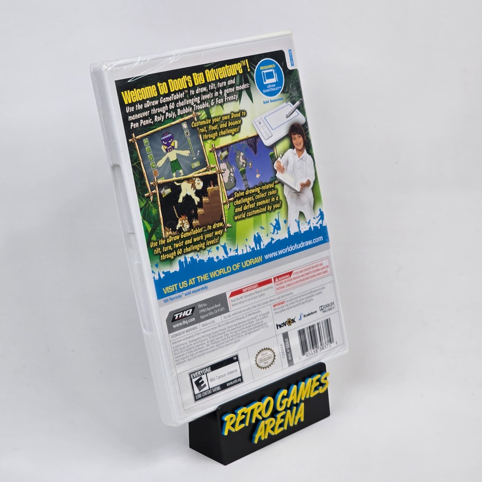 Dood's Big Adventure uDraw (Nintendo Wii) BRAND NEW FACTORY SEALED - Thumbnail 2