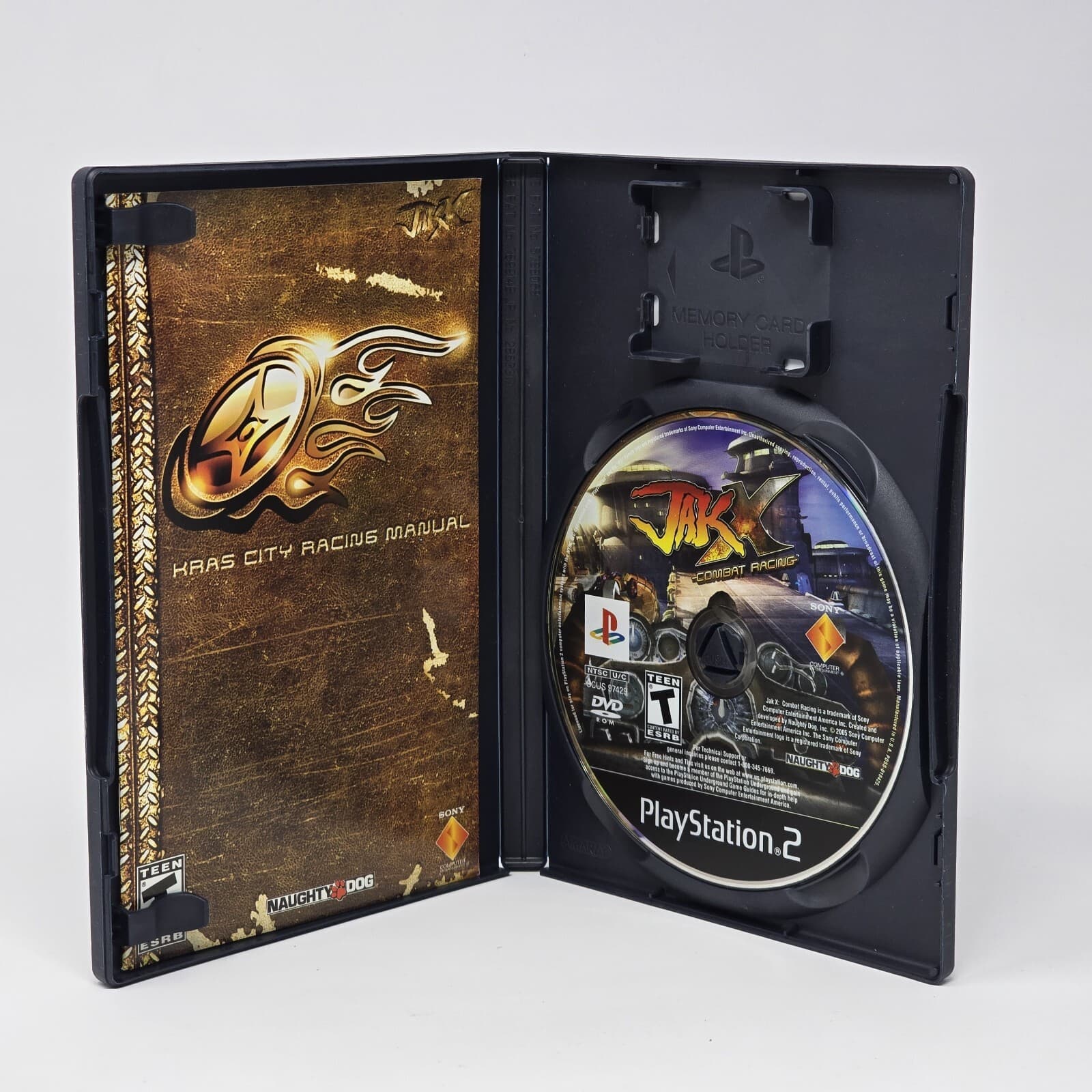 Jak X: Combat Racing (PlayStation 2 PS2) Black Label CIB COMPLETE & TESTED - Thumbnail 2