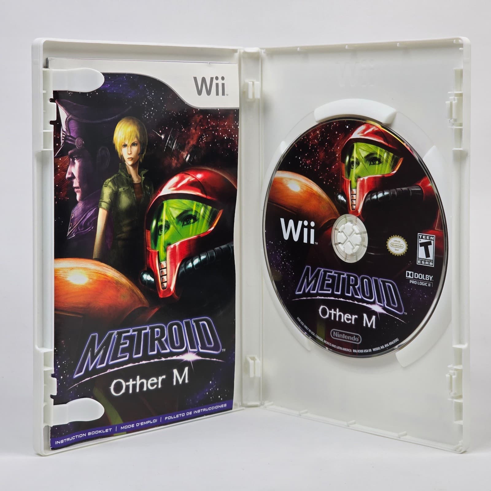 Metroid: Other M (Nintendo Wii) CIB COMPLETE & TESTED - Thumbnail 2
