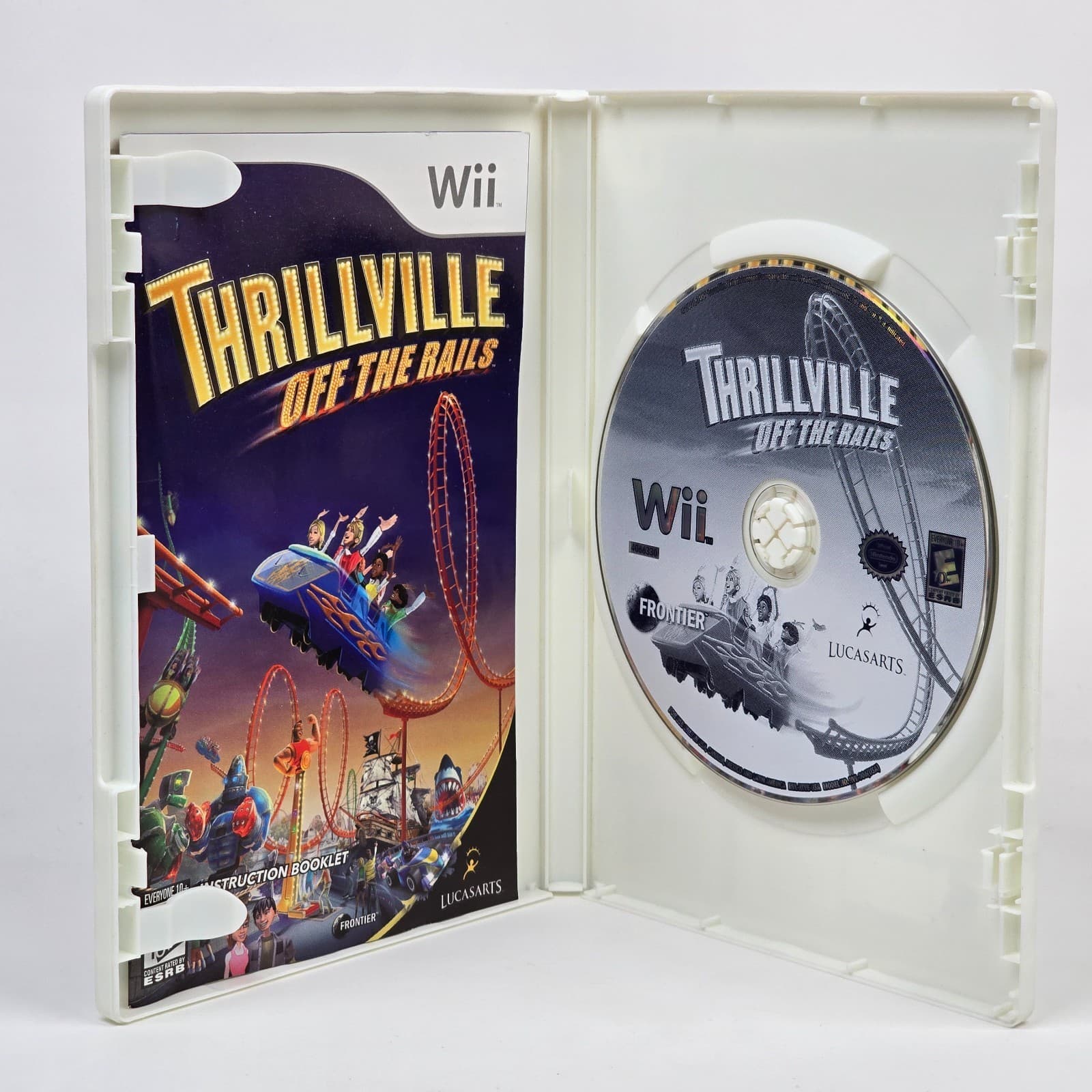 Thrillville: Off the Rails (Nintendo Wii) CIB COMPLETE & TESTED - Thumbnail 2