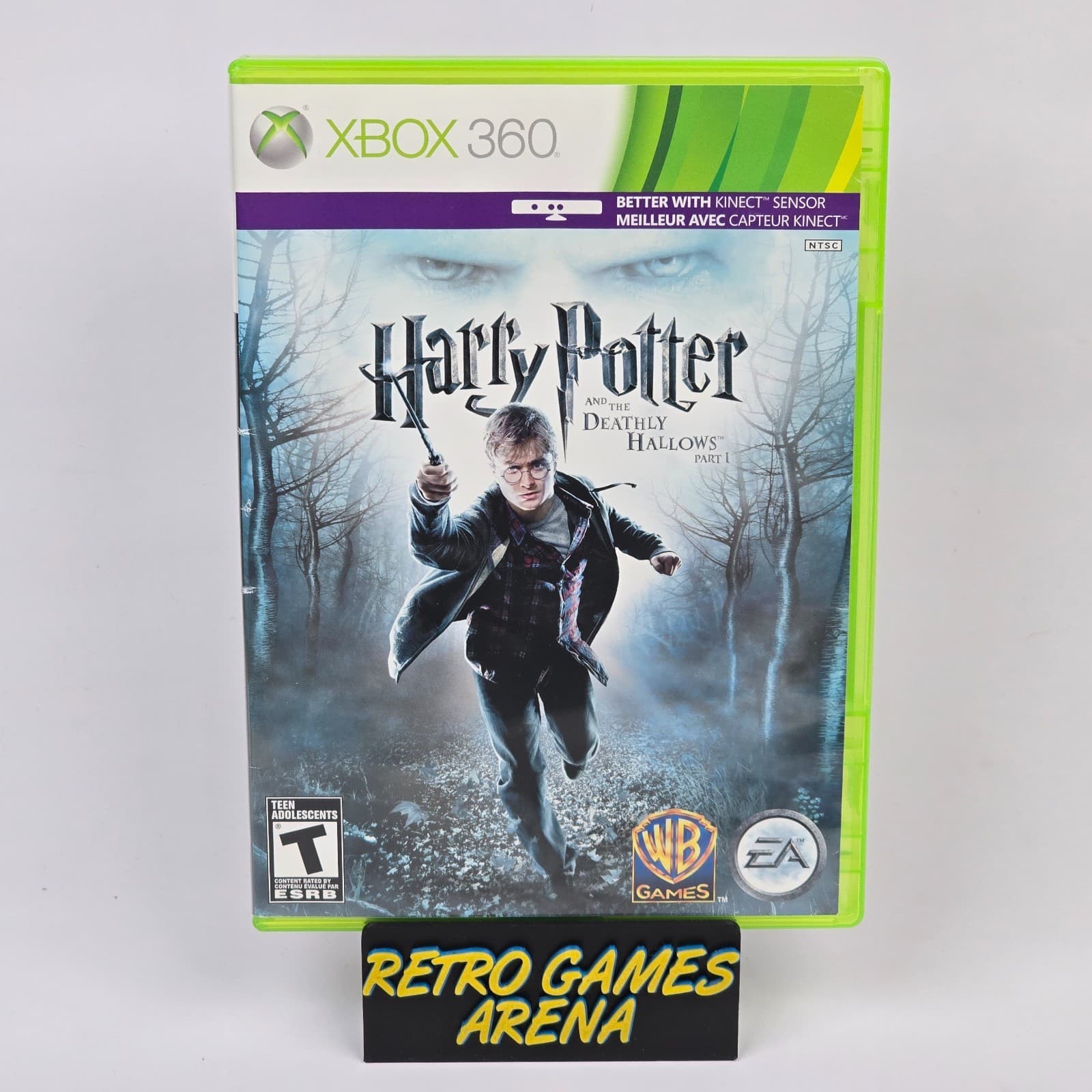 Harry Potter and the Deathly Hallows: Part 1 (Xbox 360) Case & Disc
