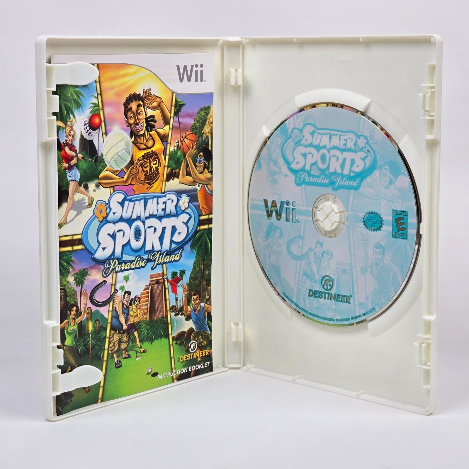 Summer Sports: Paradise Island (Nintendo Wii) CIB COMPLETE & TESTED - Thumbnail 2