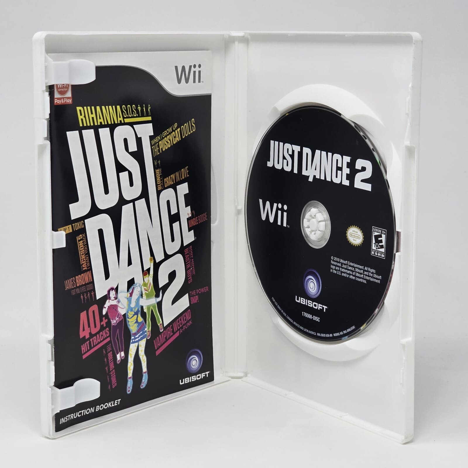 Just Dance 2 (Nintendo Wii) CIB COMPLETE & TESTED - Thumbnail 2
