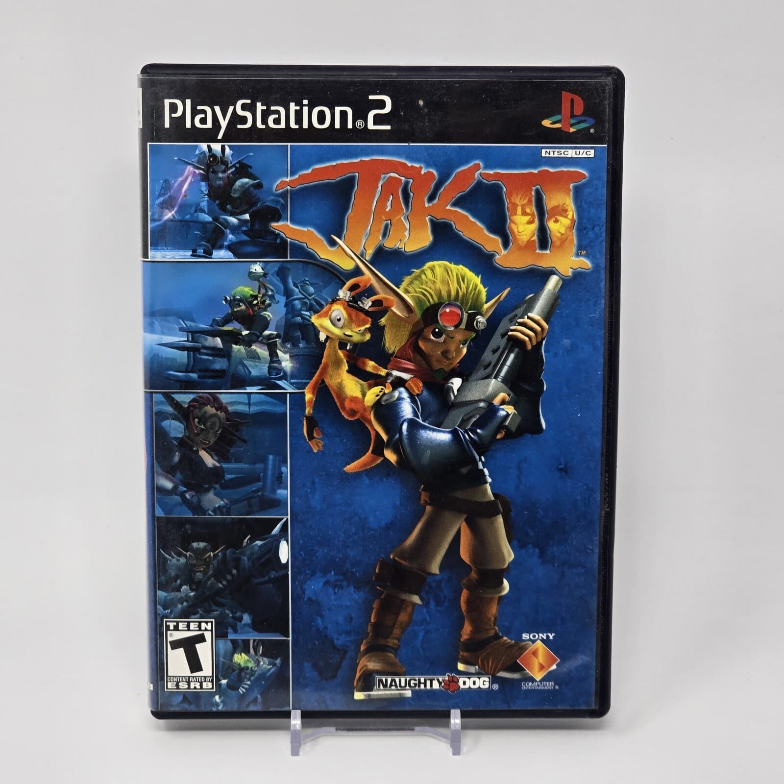 Jak II 2 (PlayStation 2 PS2) Black Label Case & Disc TESTED