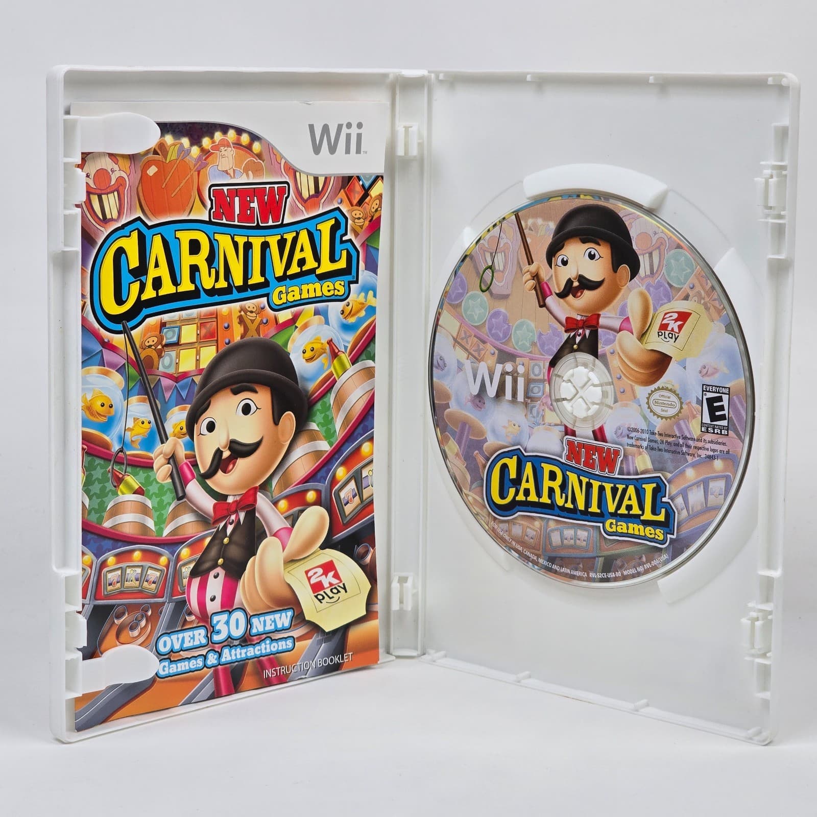 New Carnival Games (Nintendo Wii) CIB COMPLETE & TESTED - Thumbnail 2