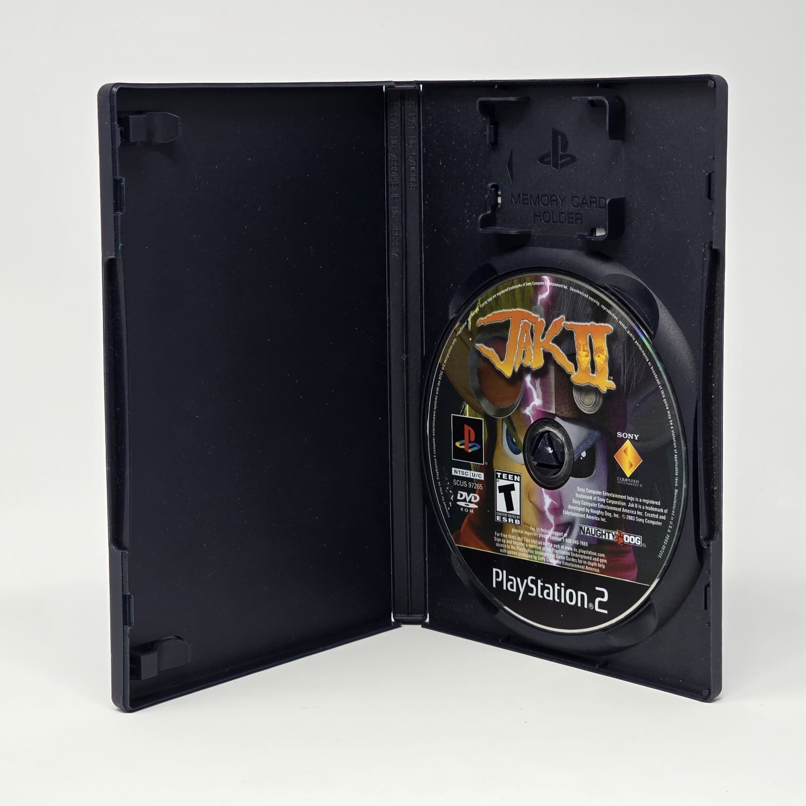 Jak II 2 (PlayStation 2 PS2) Black Label Case & Disc TESTED - Thumbnail 2