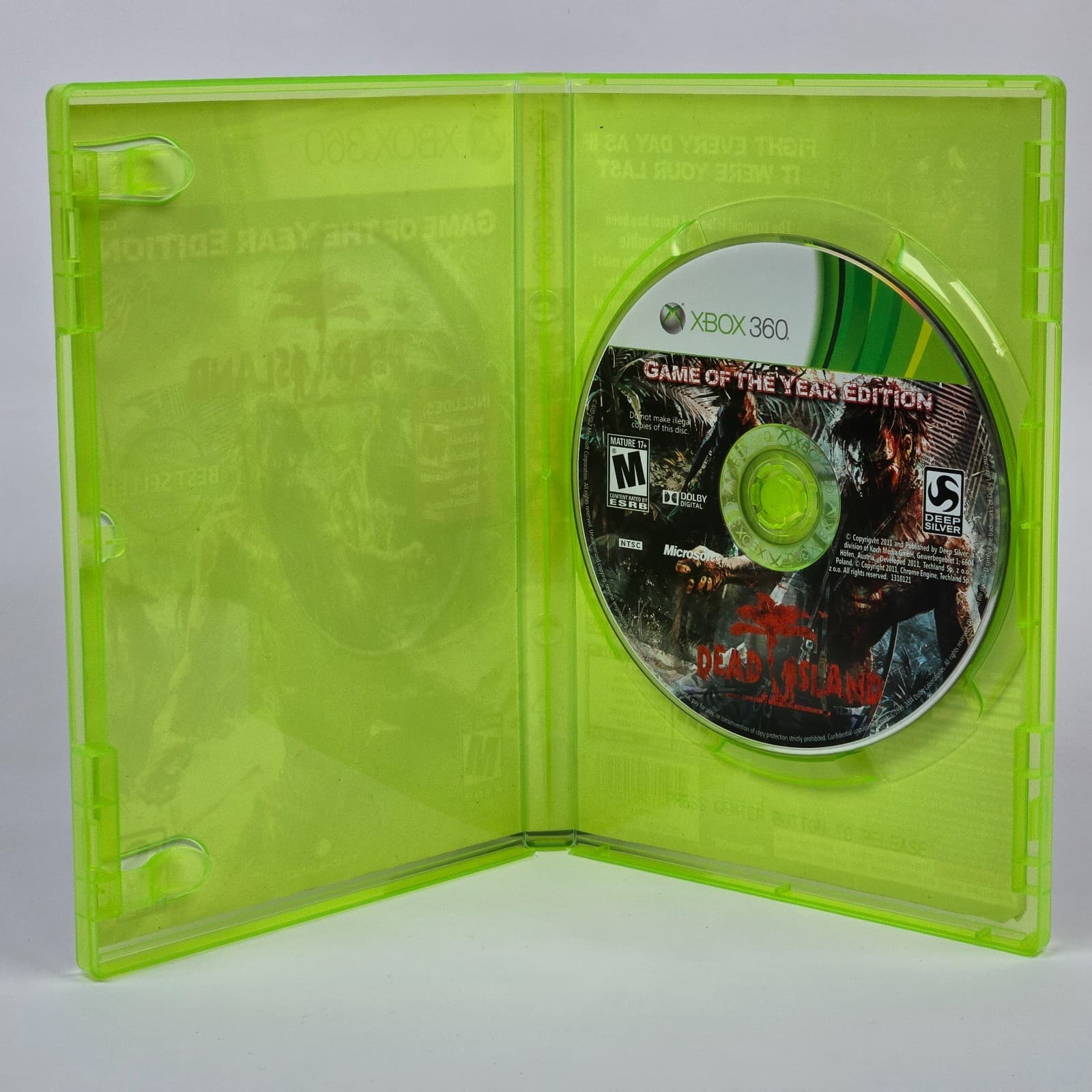 Dead Island: Game of the Year Edition (Xbox 360) Case & Disc - Thumbnail 2
