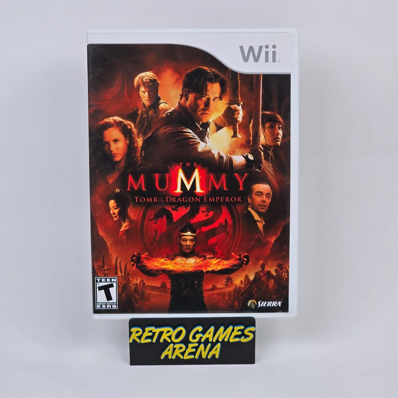 The Mummy: Tomb of the Dragon Emperor (Nintendo Wii) CIB COMPLETE & TESTED