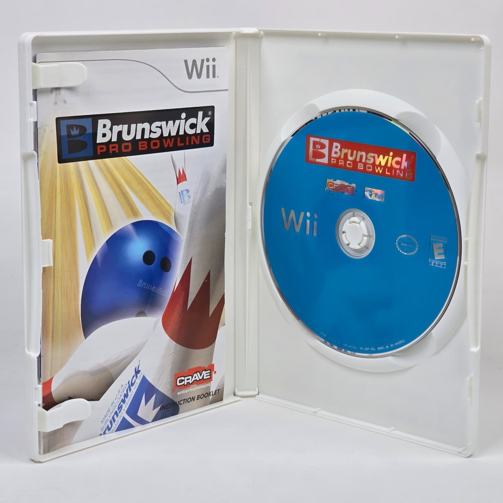 Brunswick Pro Bowling (Nintendo Wii) CIB COMPLETE & TESTED - Thumbnail 2
