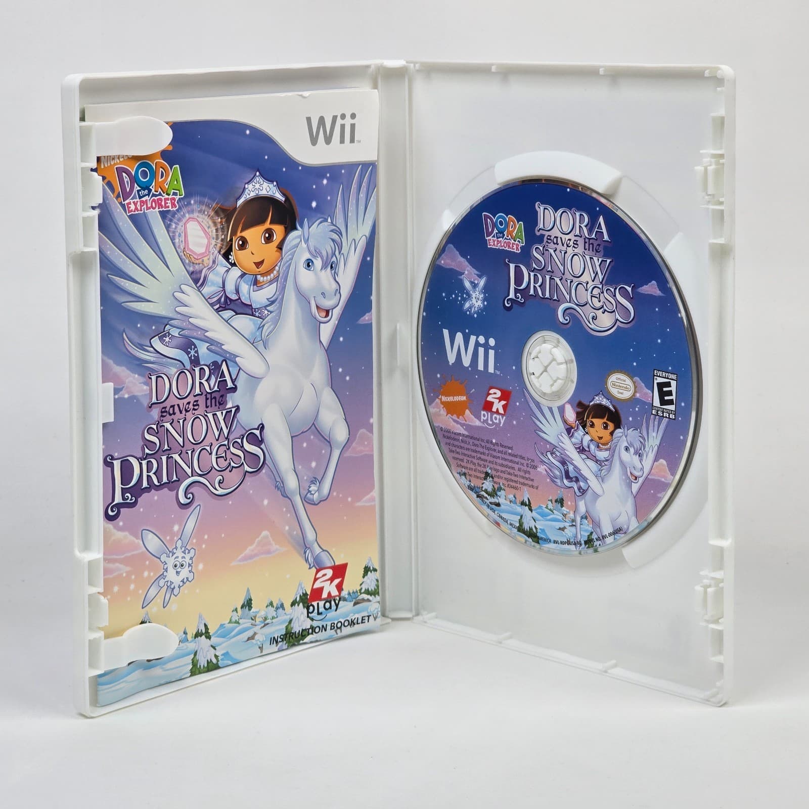 Dora the Explorer: Dora Saves the Snow Princess (Nintendo Wii) CIB COMPLETE - Thumbnail 2