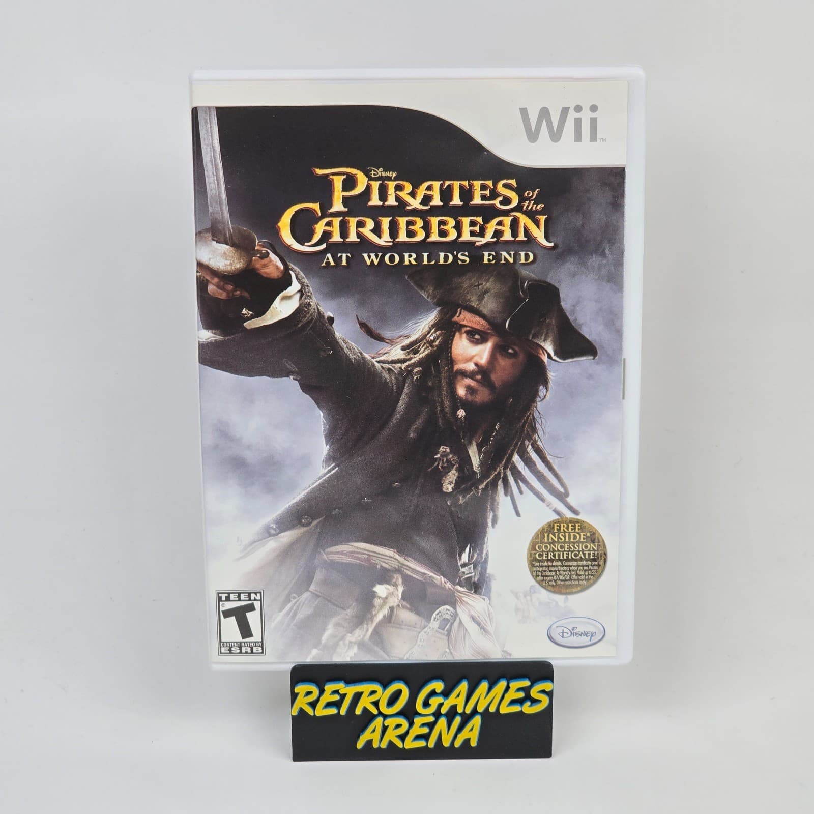 Pirates of the Caribbean: At World's End (Nintendo Wii) CIB COMPLETE & TESTED