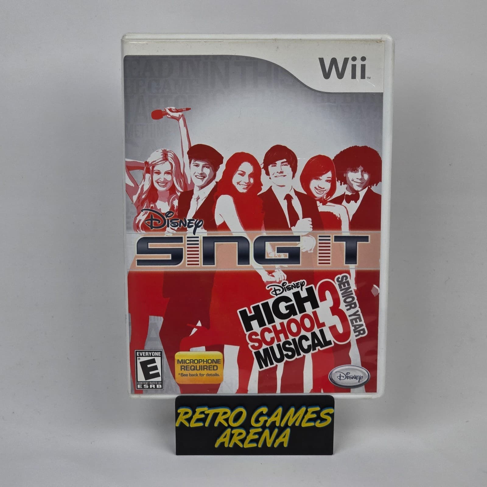 Sing It: High School Musical 3 Senior Year (Nintendo Wii) CIB COMPLETE & TESTED