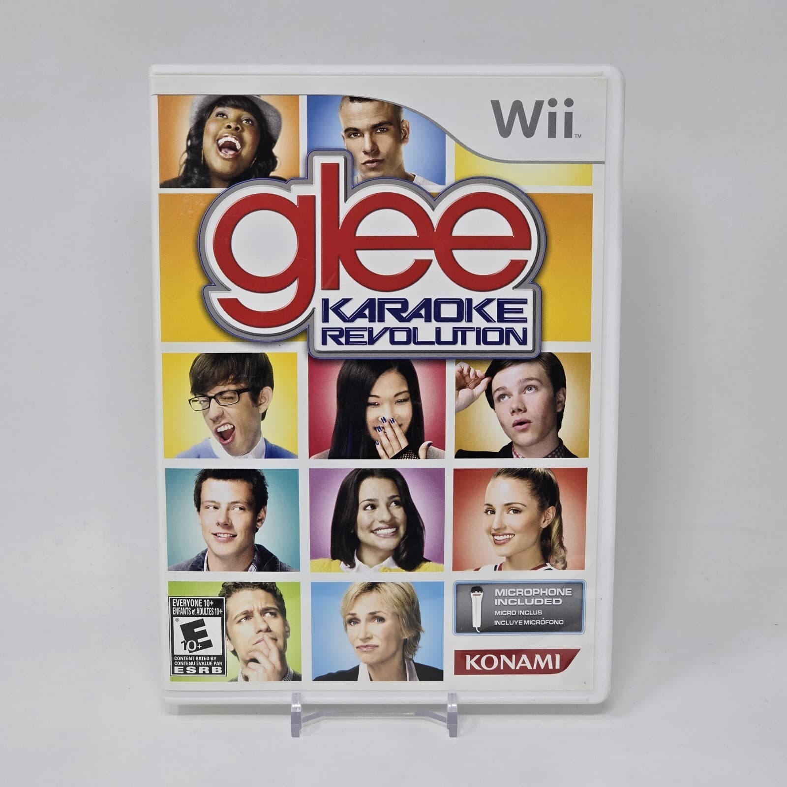 Karaoke Revolution: Glee (Nintendo Wii) CIB COMPLETE & TESTED
