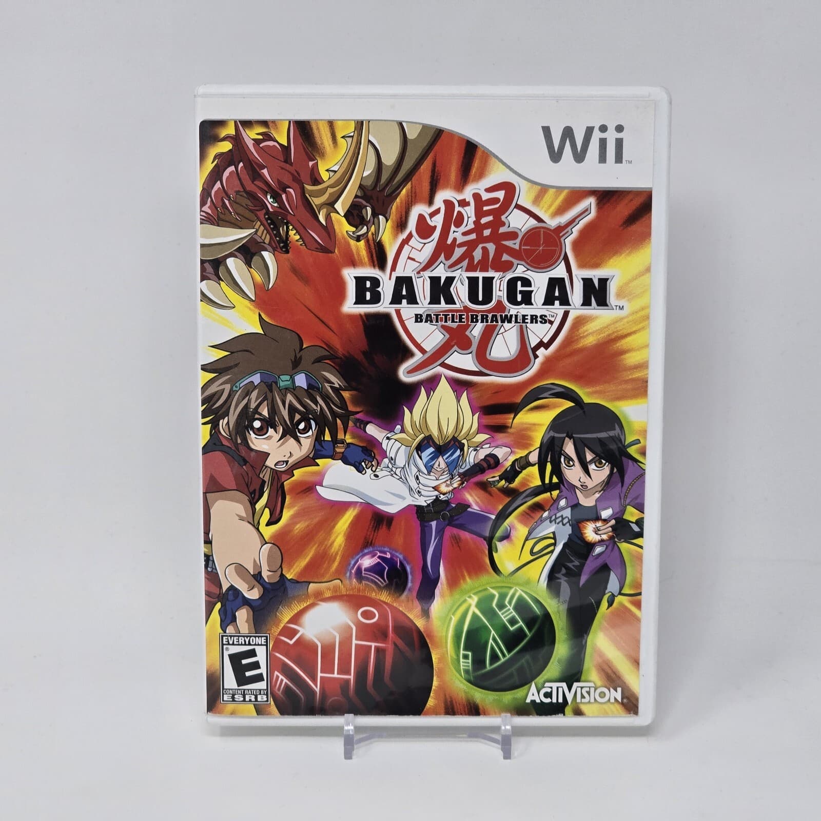 Bakugan: Battle Brawlers (Nintendo Wii) CIB COMPLETE & TESTED