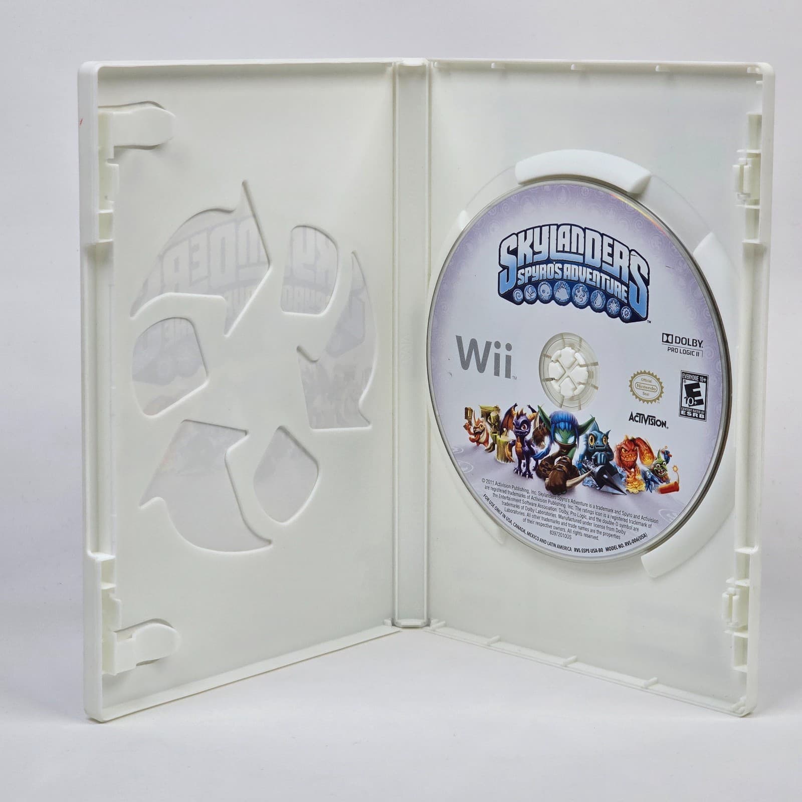 Skylanders: Spyro's Adventure (Nintendo Wii) Case & Disc TESTED - Thumbnail 2