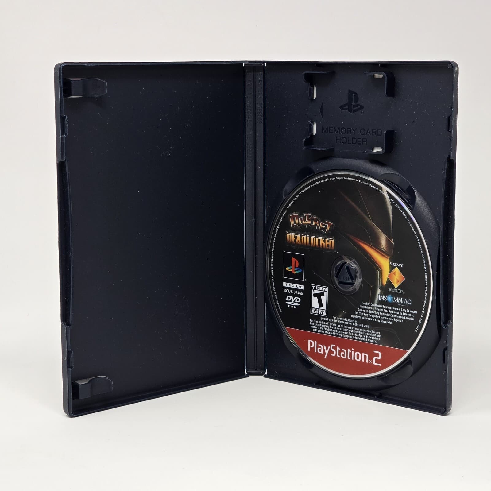 Ratchet: Deadlocked (PlayStation 2 PS2) Greatest Hits Case & Disc TESTED - Thumbnail 2