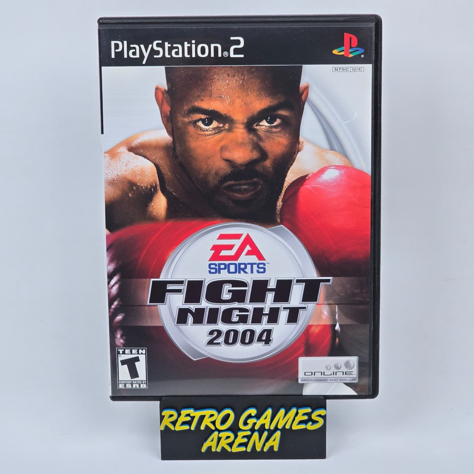 Fight Night 2004 (PlayStation 2 PS2) Black Label CIB COMPLETE