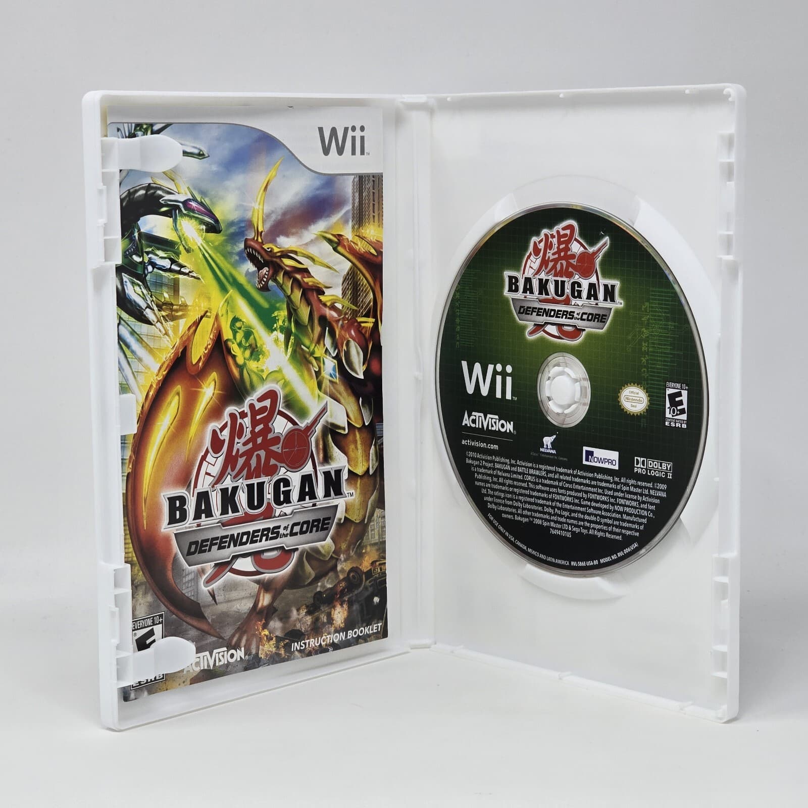 Bakugan: Defenders of the Core (Nintendo Wii) CIB COMPLETE & TESTED - Thumbnail 2
