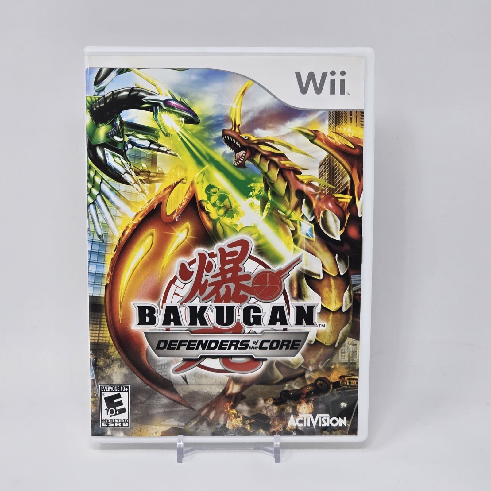 Bakugan: Defenders of the Core (Nintendo Wii) CIB COMPLETE & TESTED
