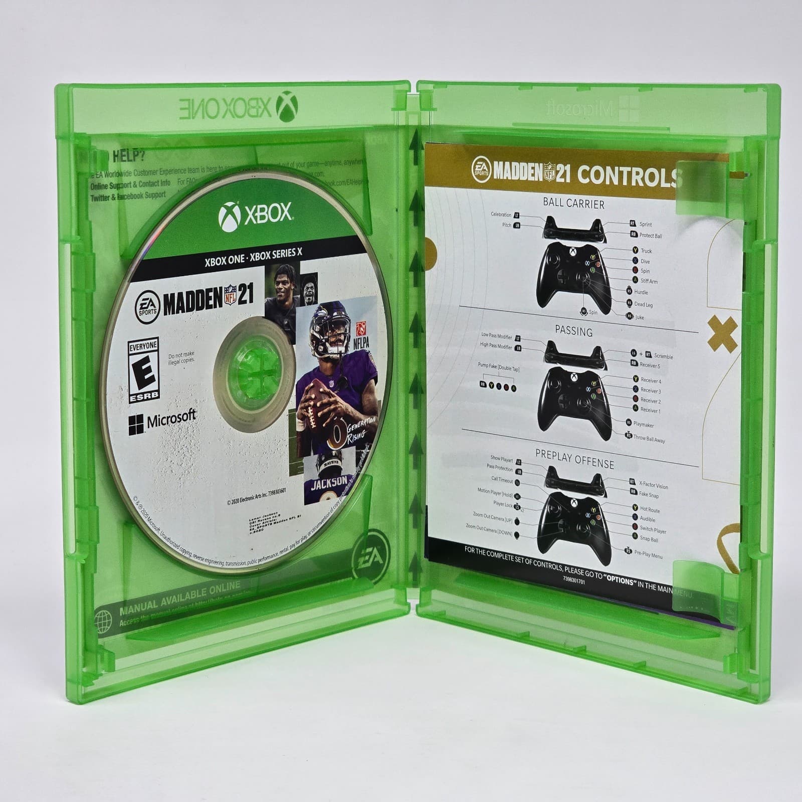 Madden NFL 21 (Xbox One) CIB COMPLETE & TESTED - Thumbnail 2