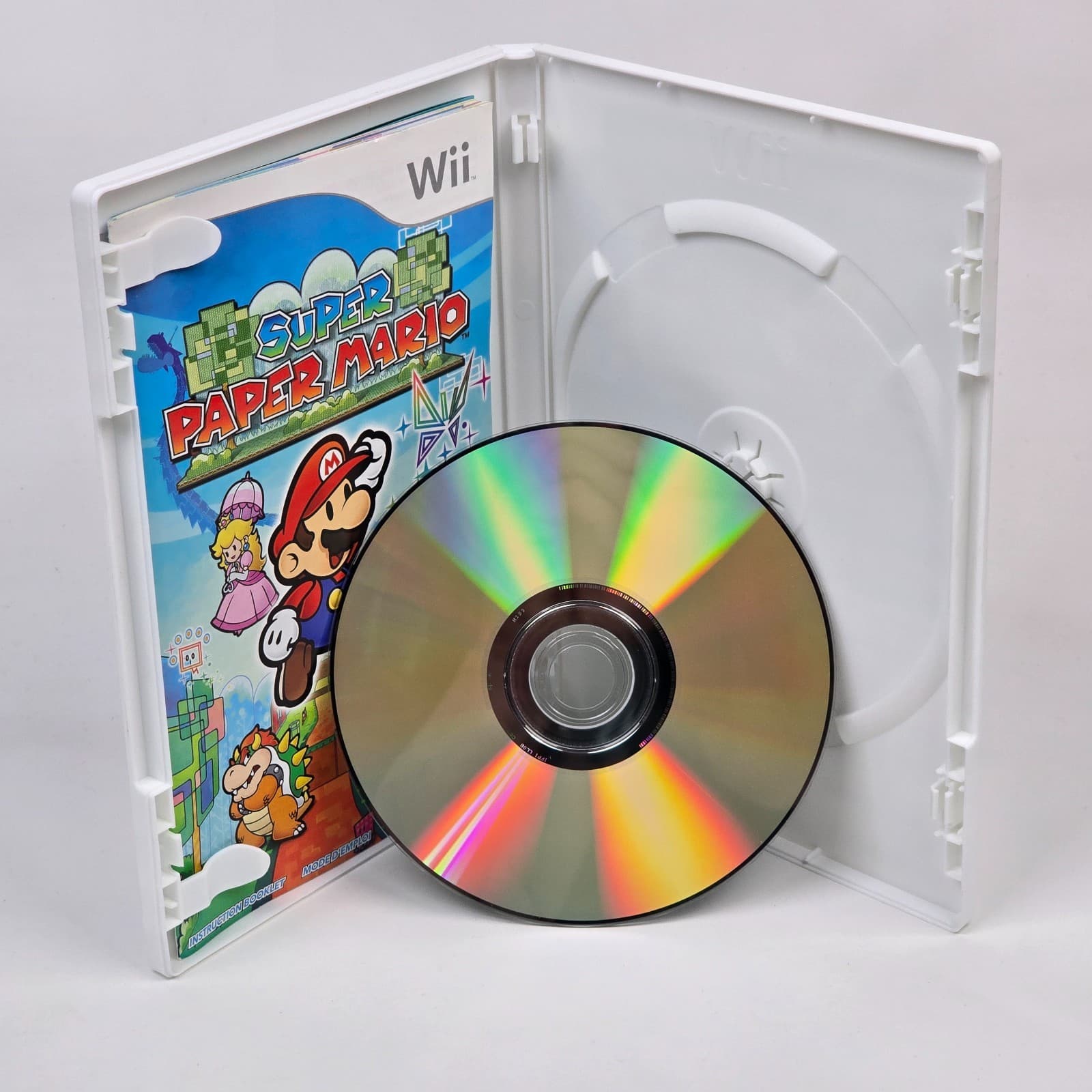 💿REFURBISHED Super Paper Mario (Nintendo Wii) CIB COMPLETE & TESTED 💿 - Thumbnail 3