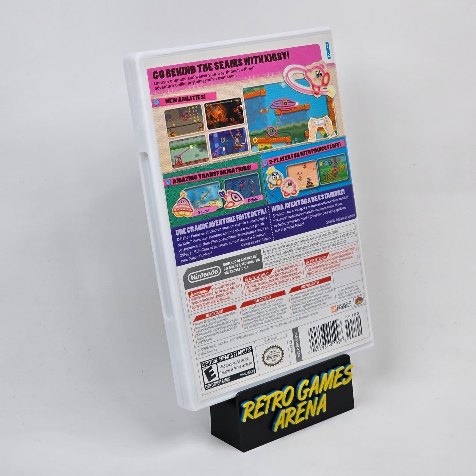 💿REFURBISHED Kirby's Epic Yarn (Nintendo Wii) CIB COMPLETE & TESTED 💿 - Thumbnail 4