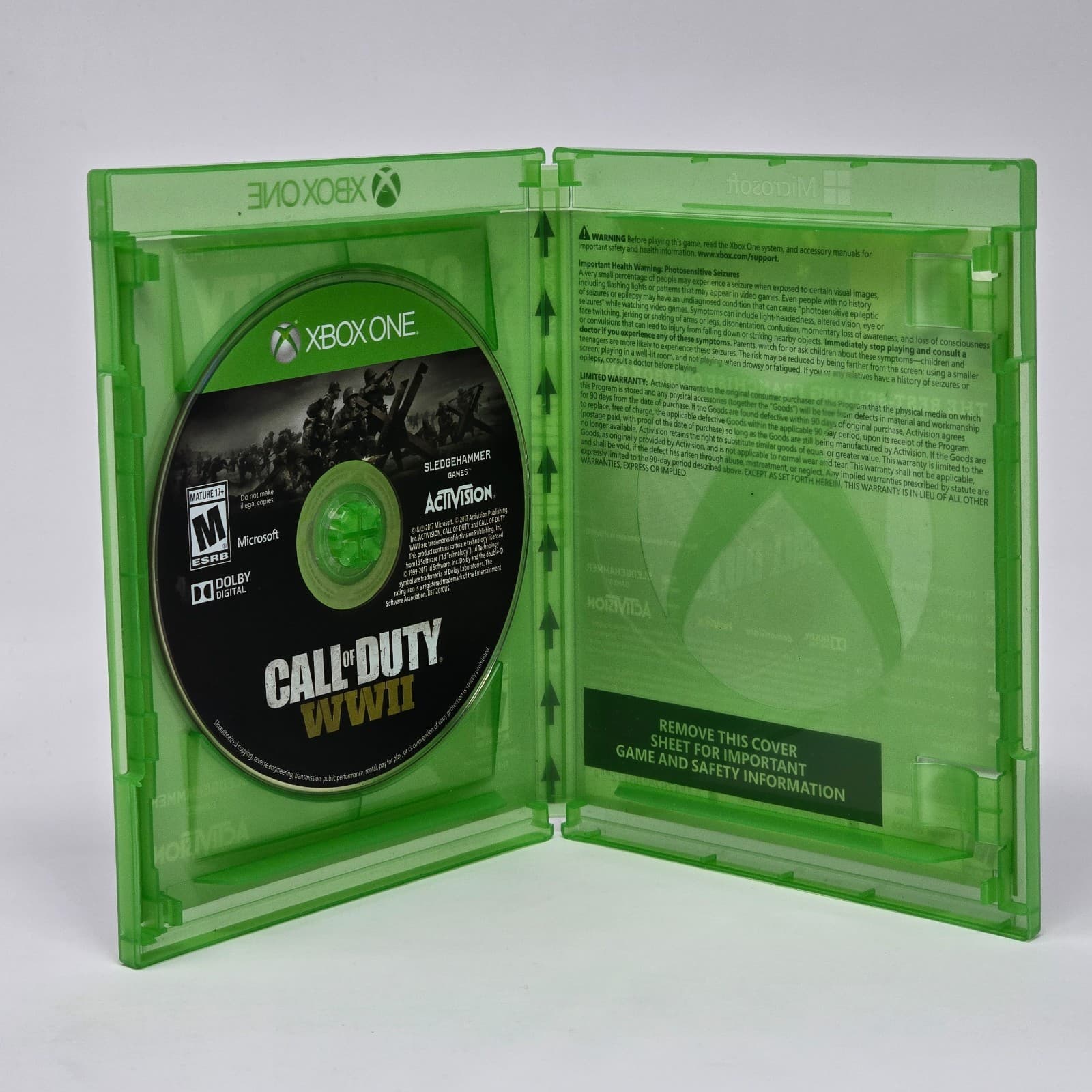 Call of Duty: WWII (Xbox One) Case & Disc TESTED - Thumbnail 2