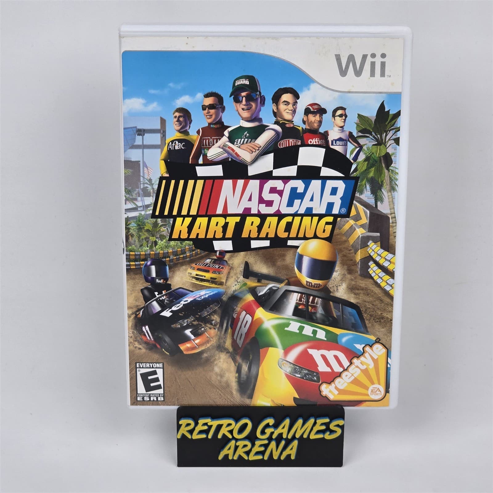 NASCAR Kart Racing (Nintendo Wii) CIB COMPLETE
