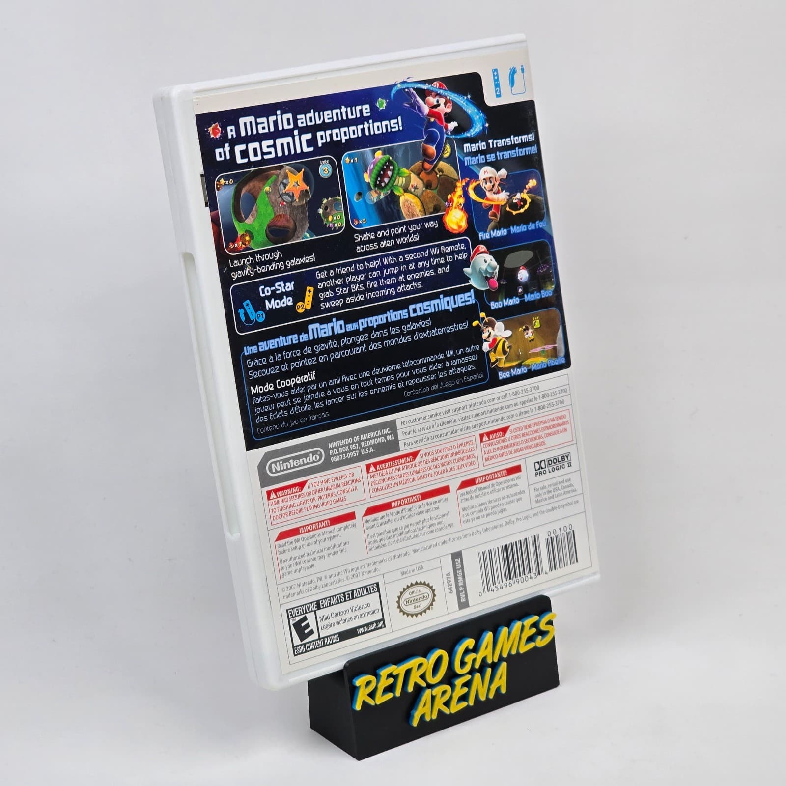 💿REFURBISHED Super Mario Galaxy (Nintendo Wii) CIB COMPLETE & TESTED 💿 - Thumbnail 4