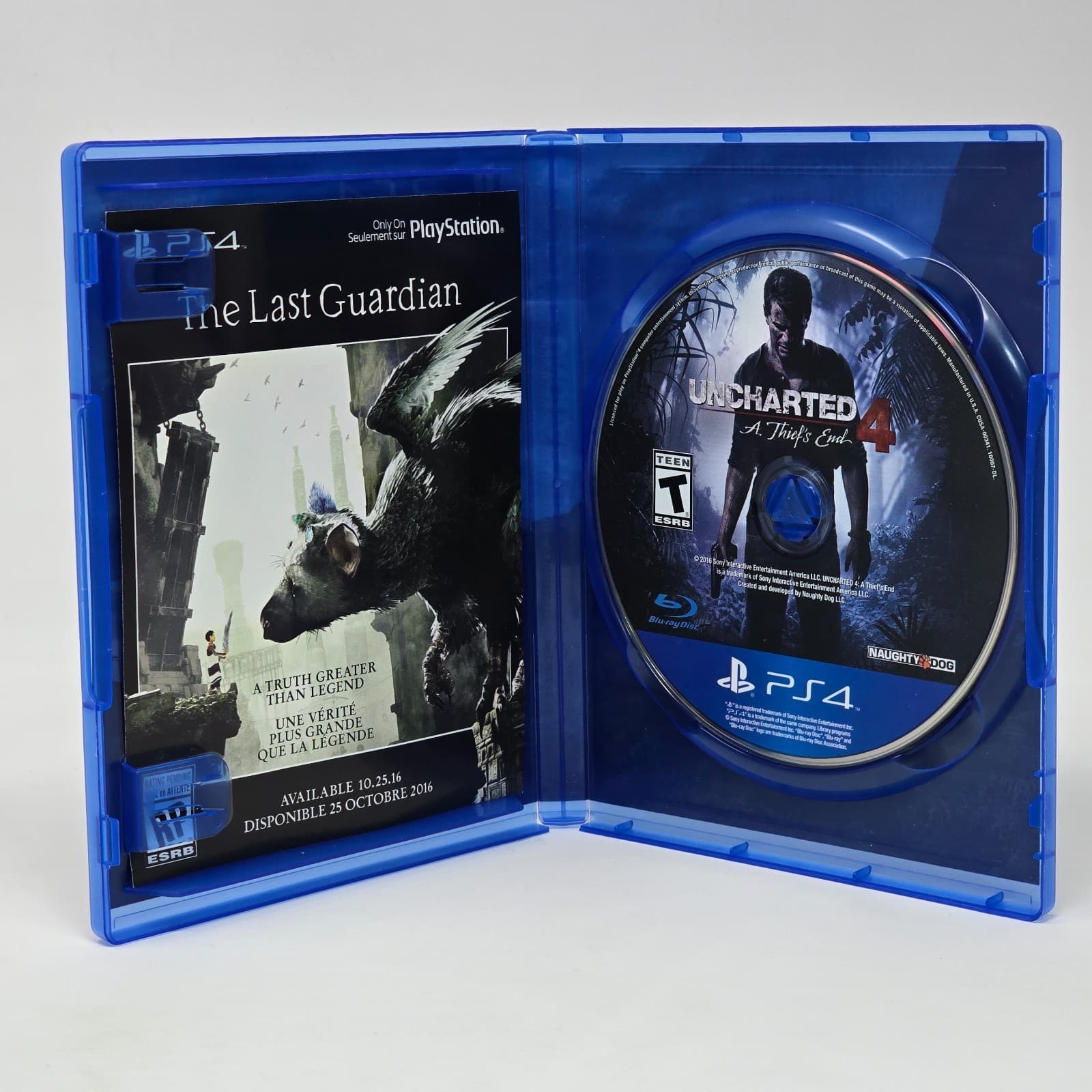 Uncharted 4: A Thief's End (PlayStation 4 PS4) CIB COMPLETE & TESTED - Thumbnail 2
