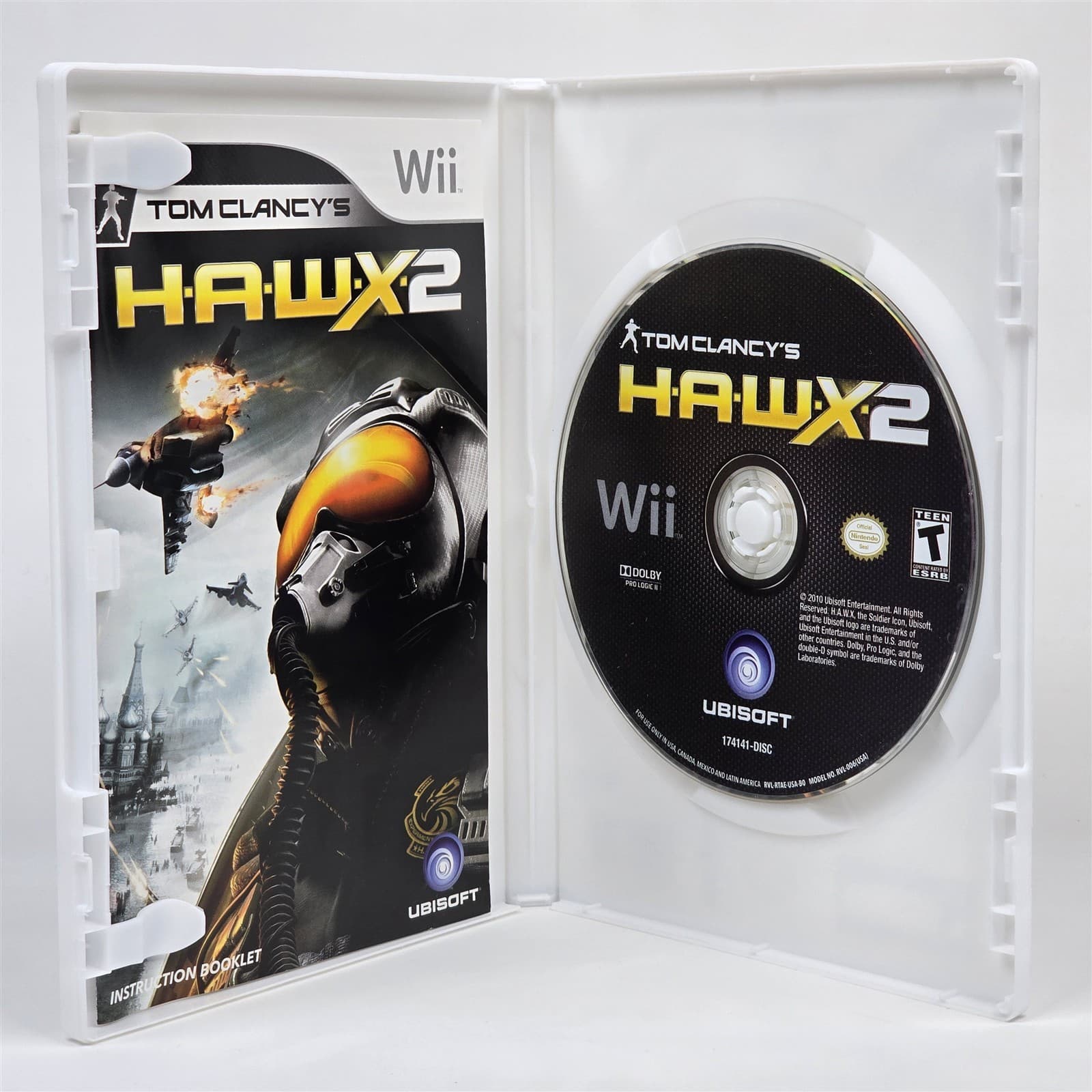 H.A.W.X. 2 HAWX (Nintendo Wii) CIB COMPLETE - Thumbnail 2