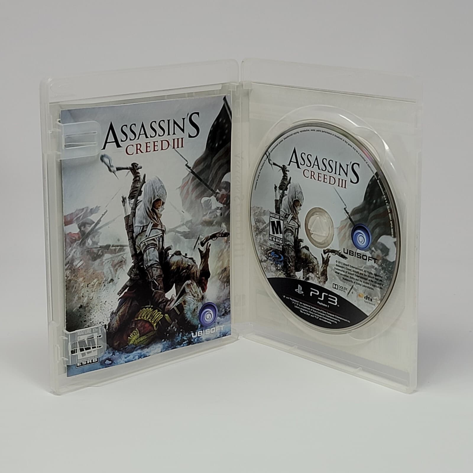 Assassin's Creed III (PlayStation 3 PS3) Black Label CIB COMPLETE & TESTED - Thumbnail 2