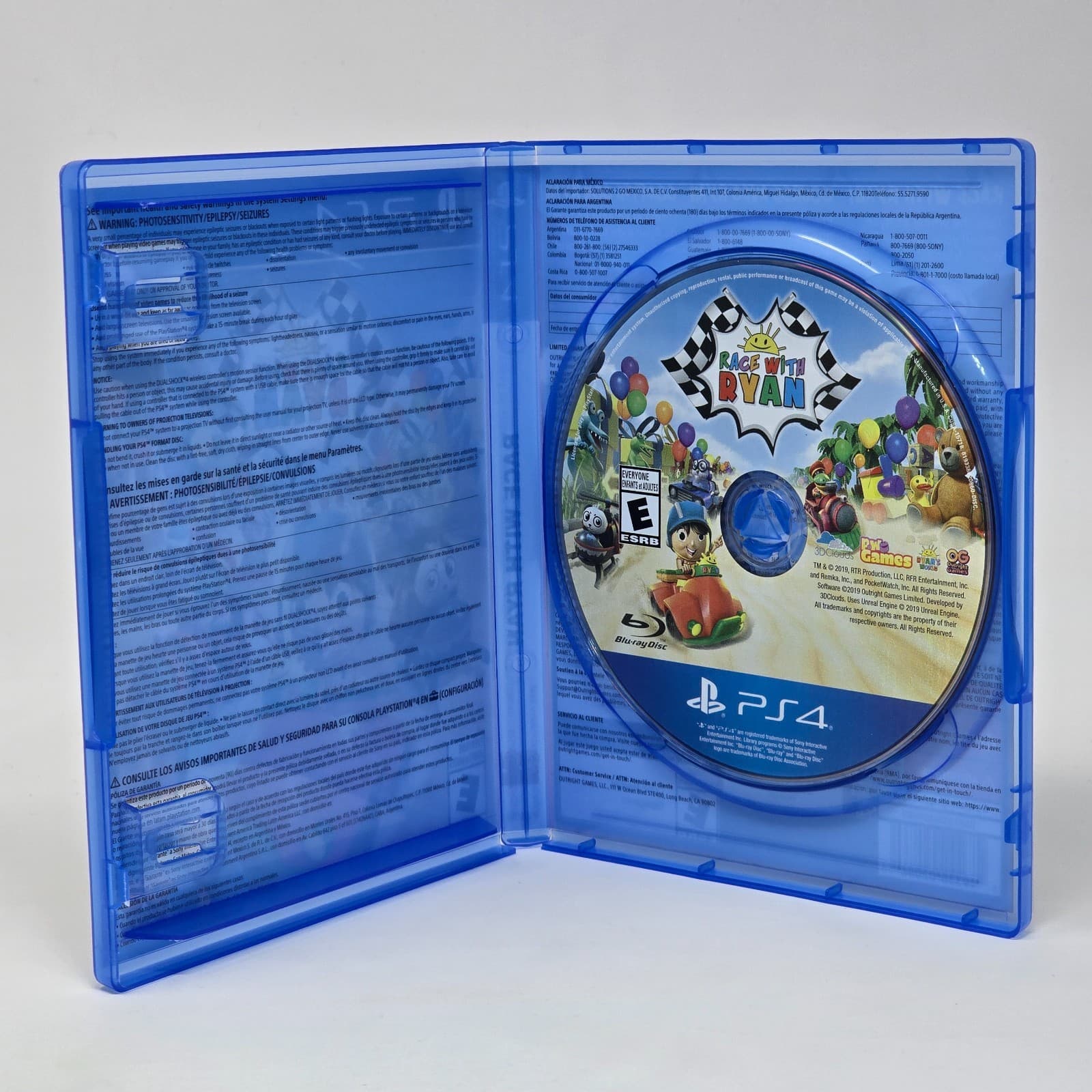Race with Ryan (PlayStation 4 PS4) CIB COMPLETE & TESTED - Thumbnail 2
