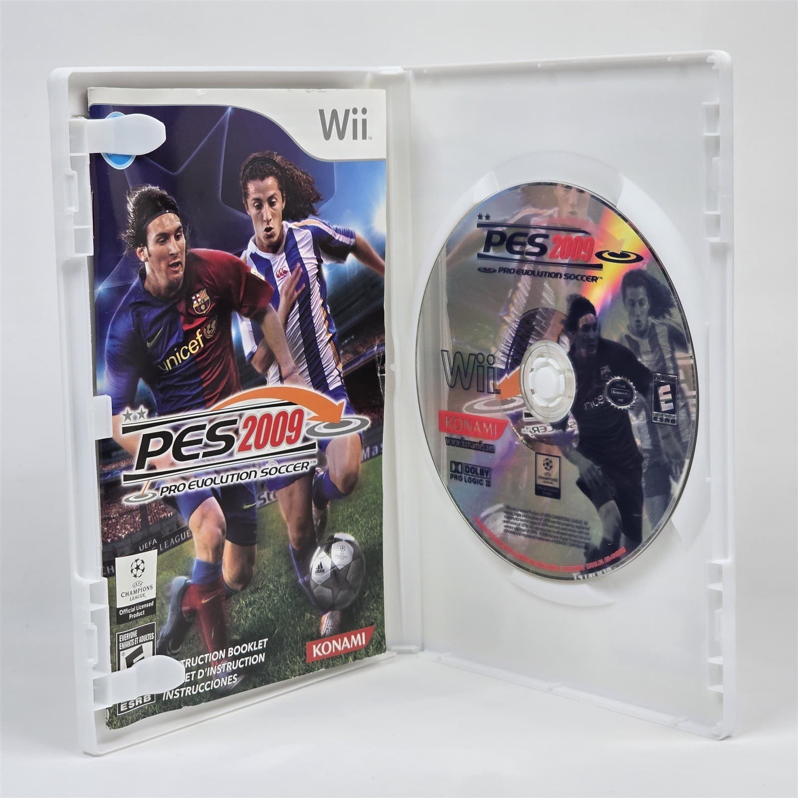 PES 2009: Pro Evolution Soccer (Nintendo Wii) CIB COMPLETE - Thumbnail 2