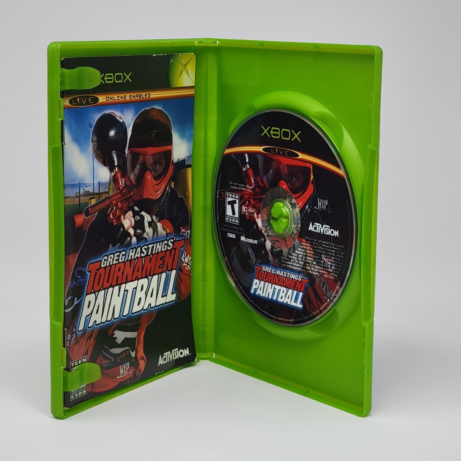 Greg Hastings Tournament Paintball (Original Xbox) Black Label CIB & TESTED - Thumbnail 2