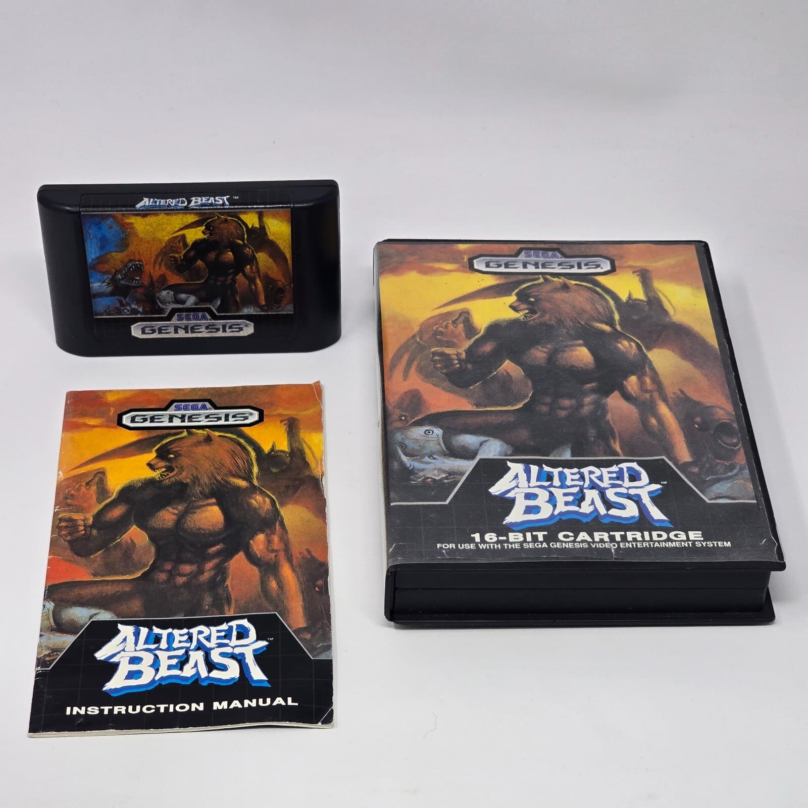 Altered Beast (Sega Genesis) CIB COMPLETE & TESTED