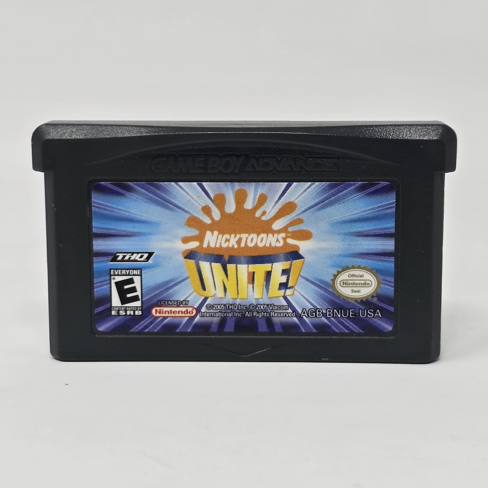 Nicktoons Unite (GameBoy Advance GBA) CLEANED & TESTED