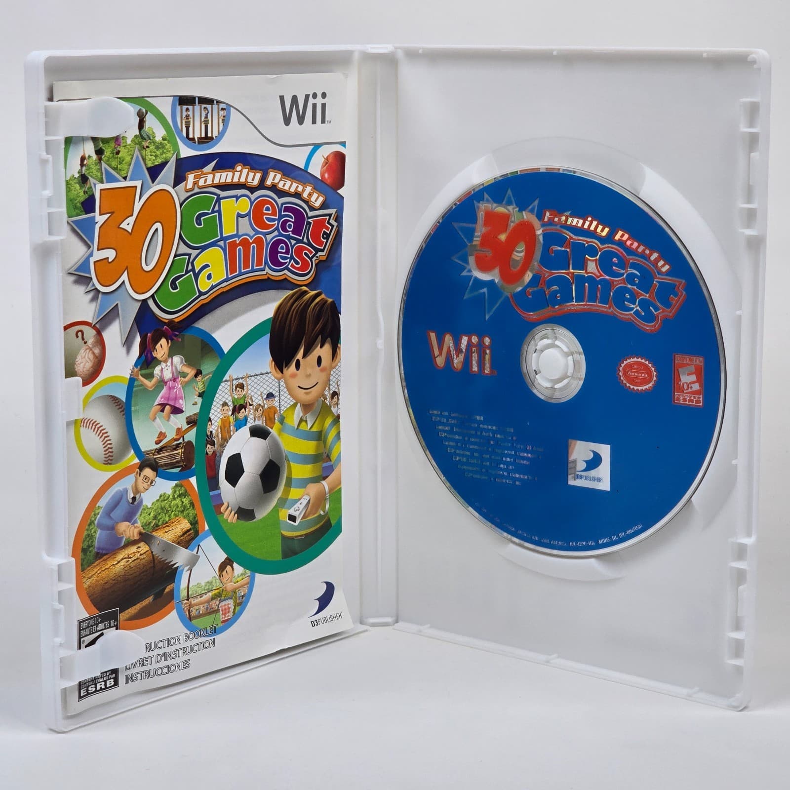 Family Party: 30 Great Games (Nintendo Wii) CIB COMPLETE - Thumbnail 2