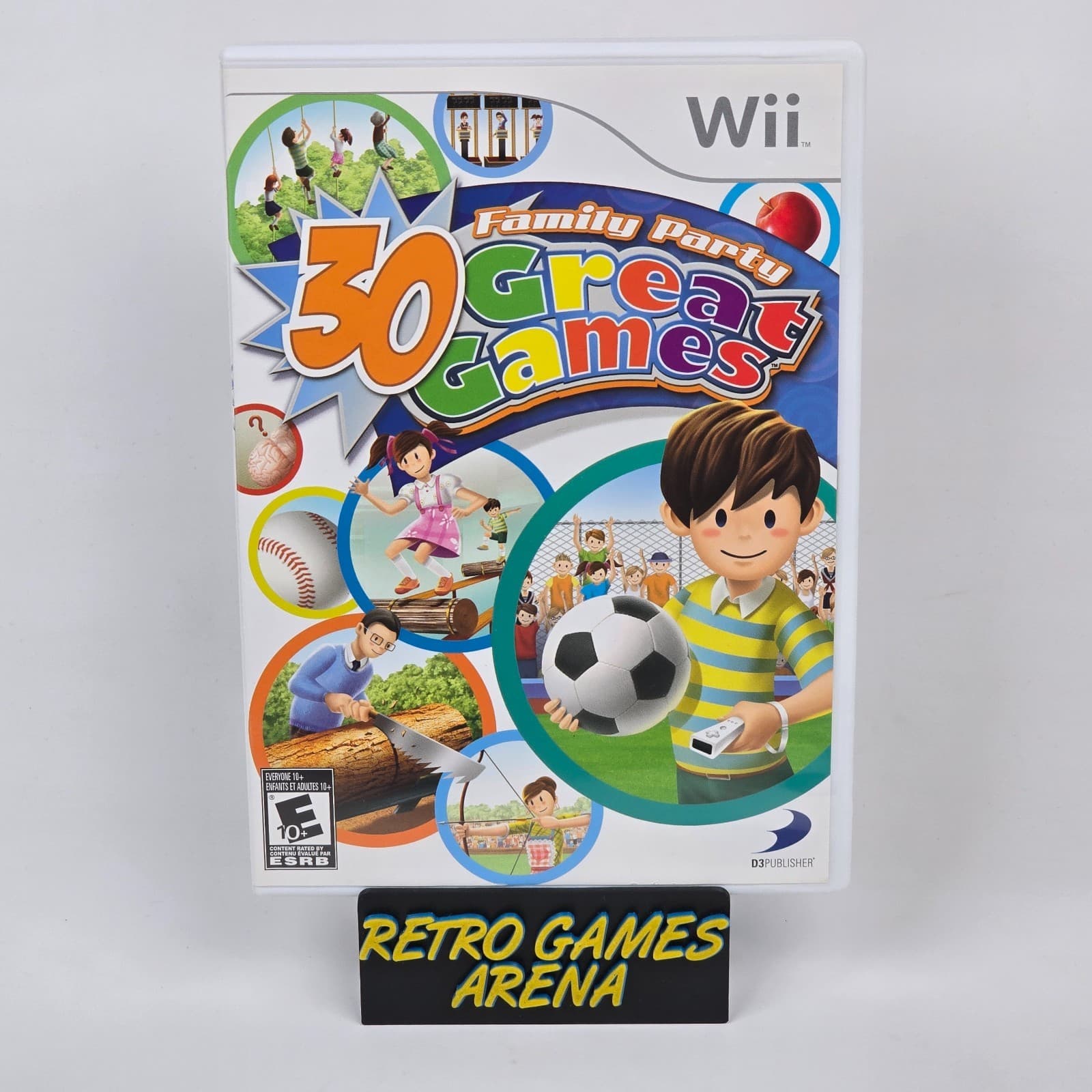 Family Party: 30 Great Games (Nintendo Wii) CIB COMPLETE