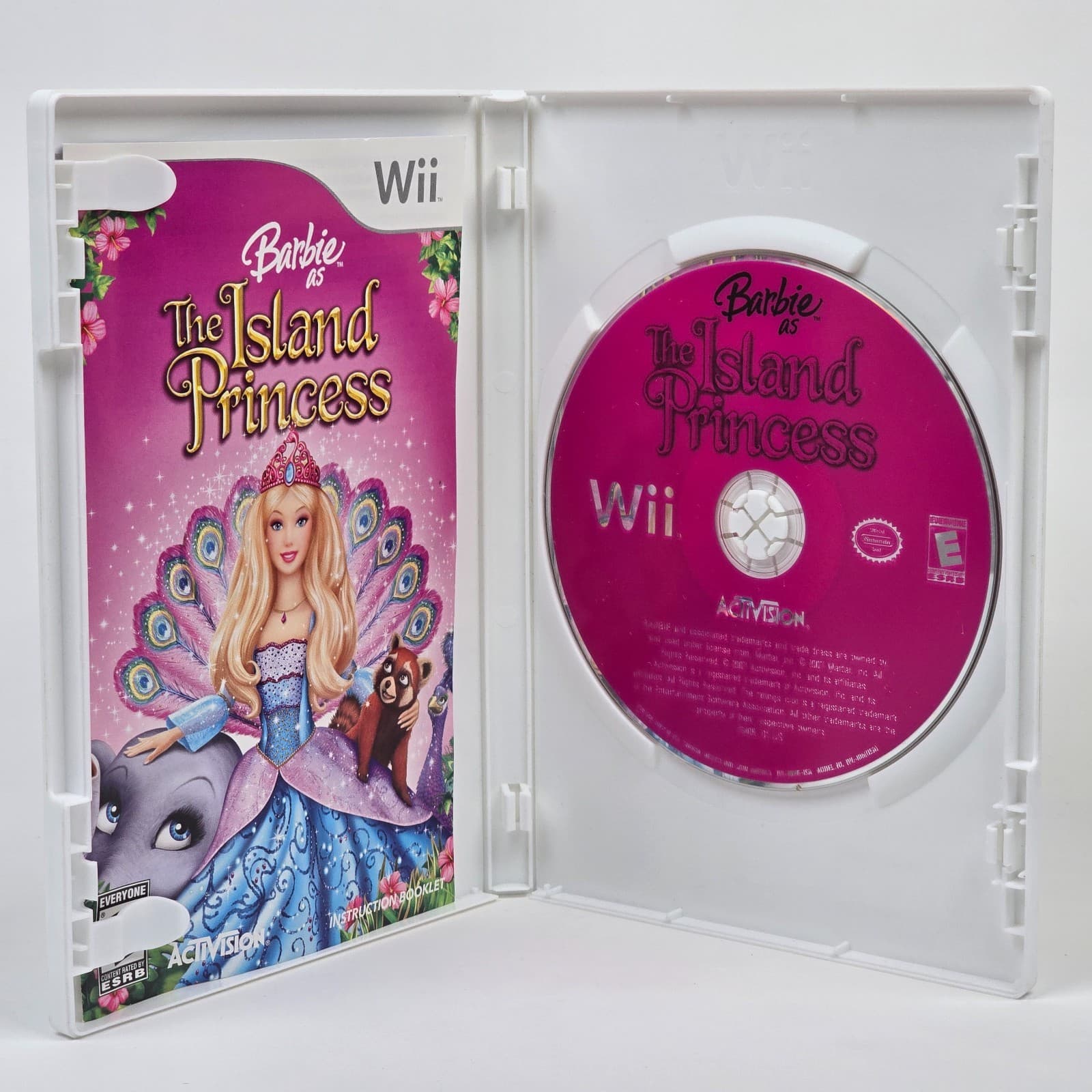 Barbie as The Island Princess (Nintendo Wii) CIB COMPLETE - Thumbnail 2